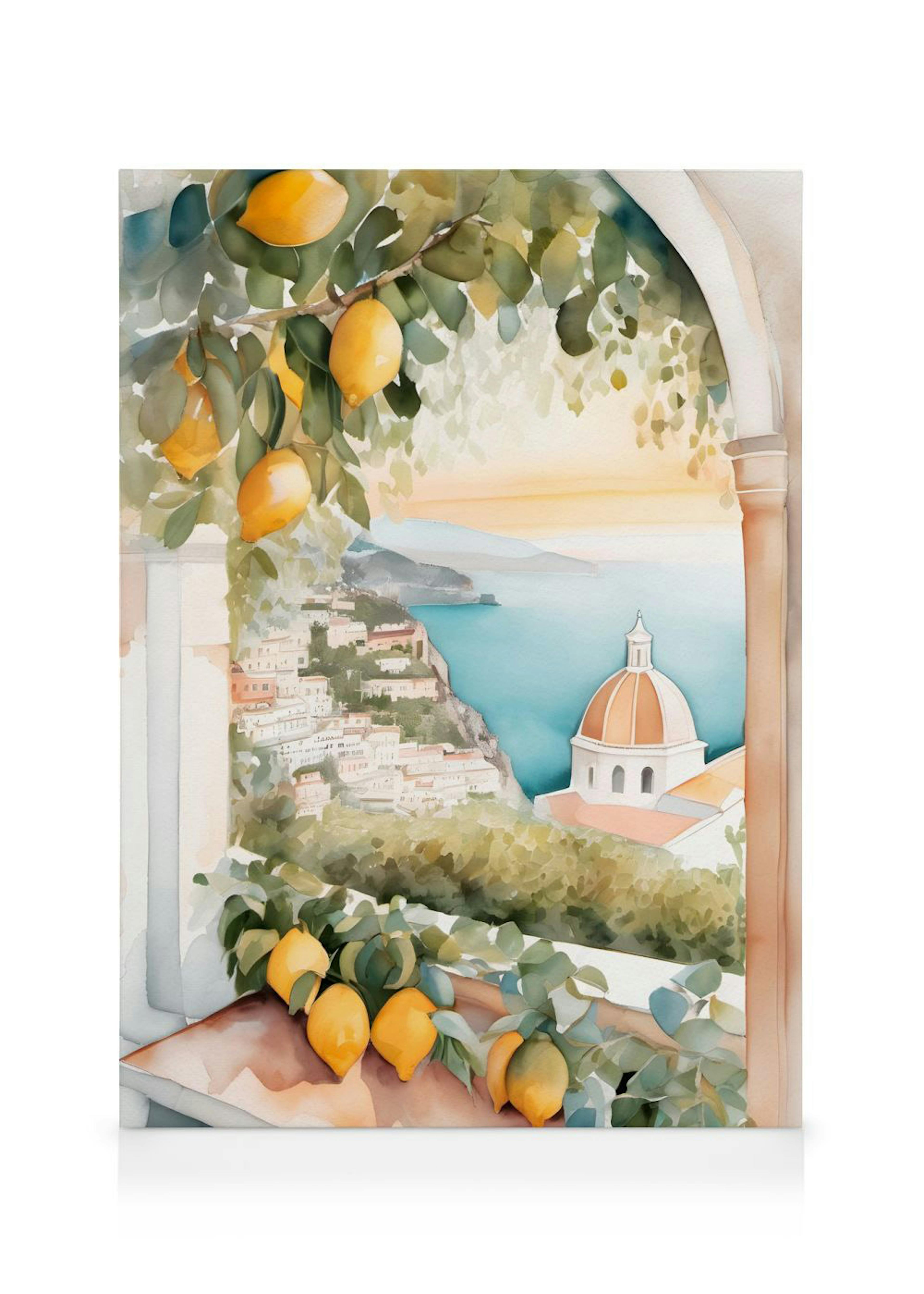 Amalfi Art Canvas print 0
