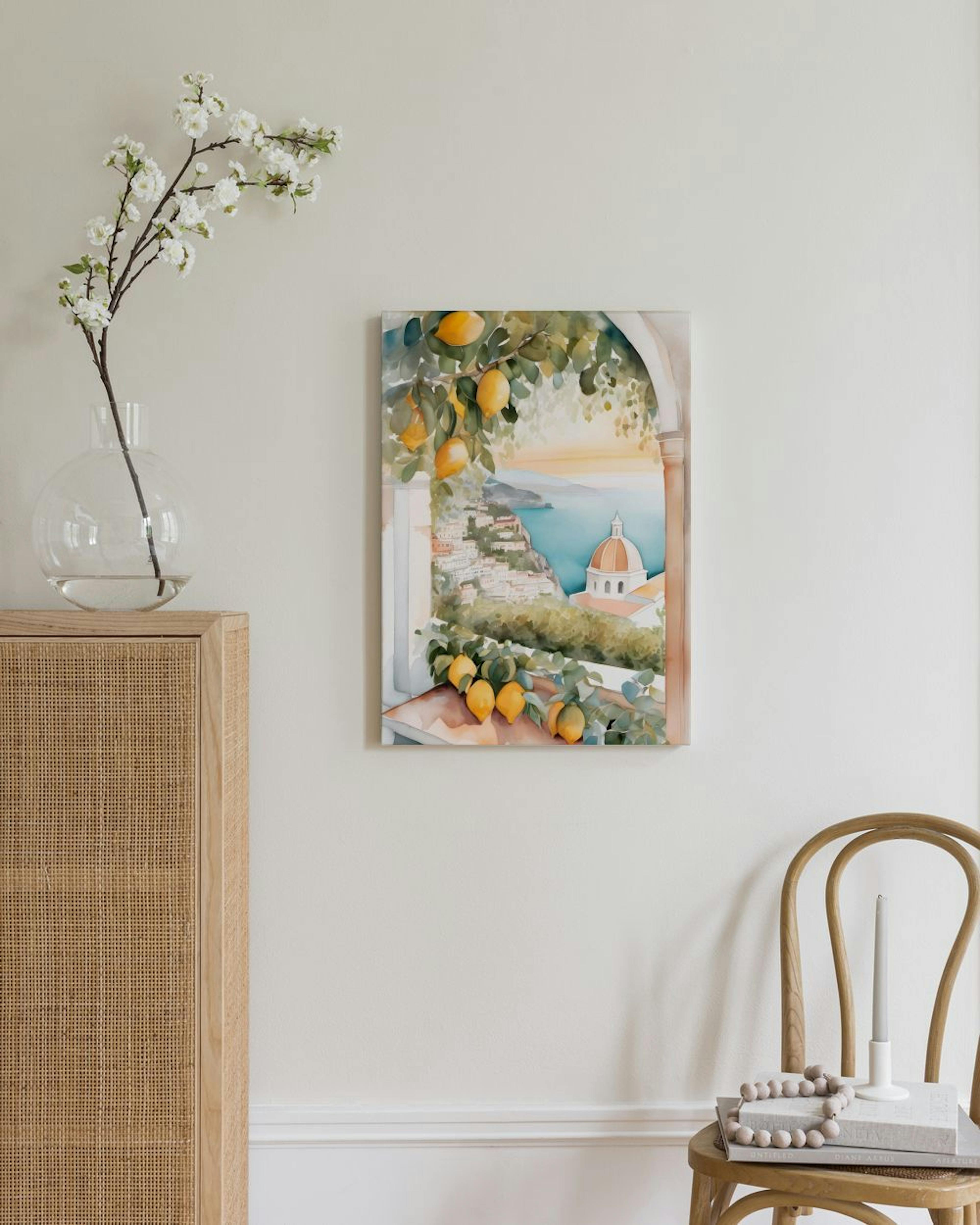 Amalfi Art Stampa su Tela thumbnail