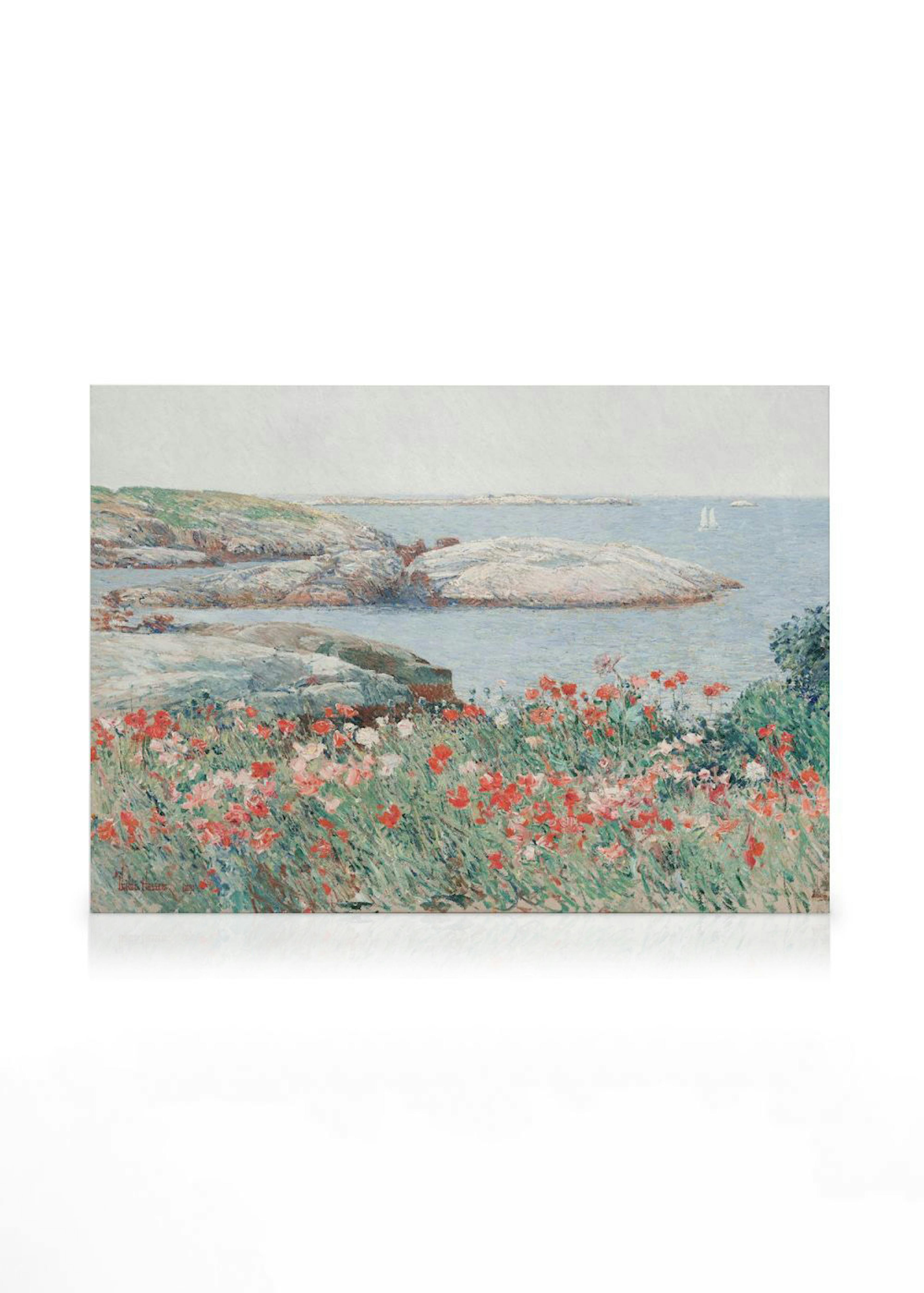 Frederick Childe Hassam - Papaveri sulle Isole di Shoals Stampe su Tela 0