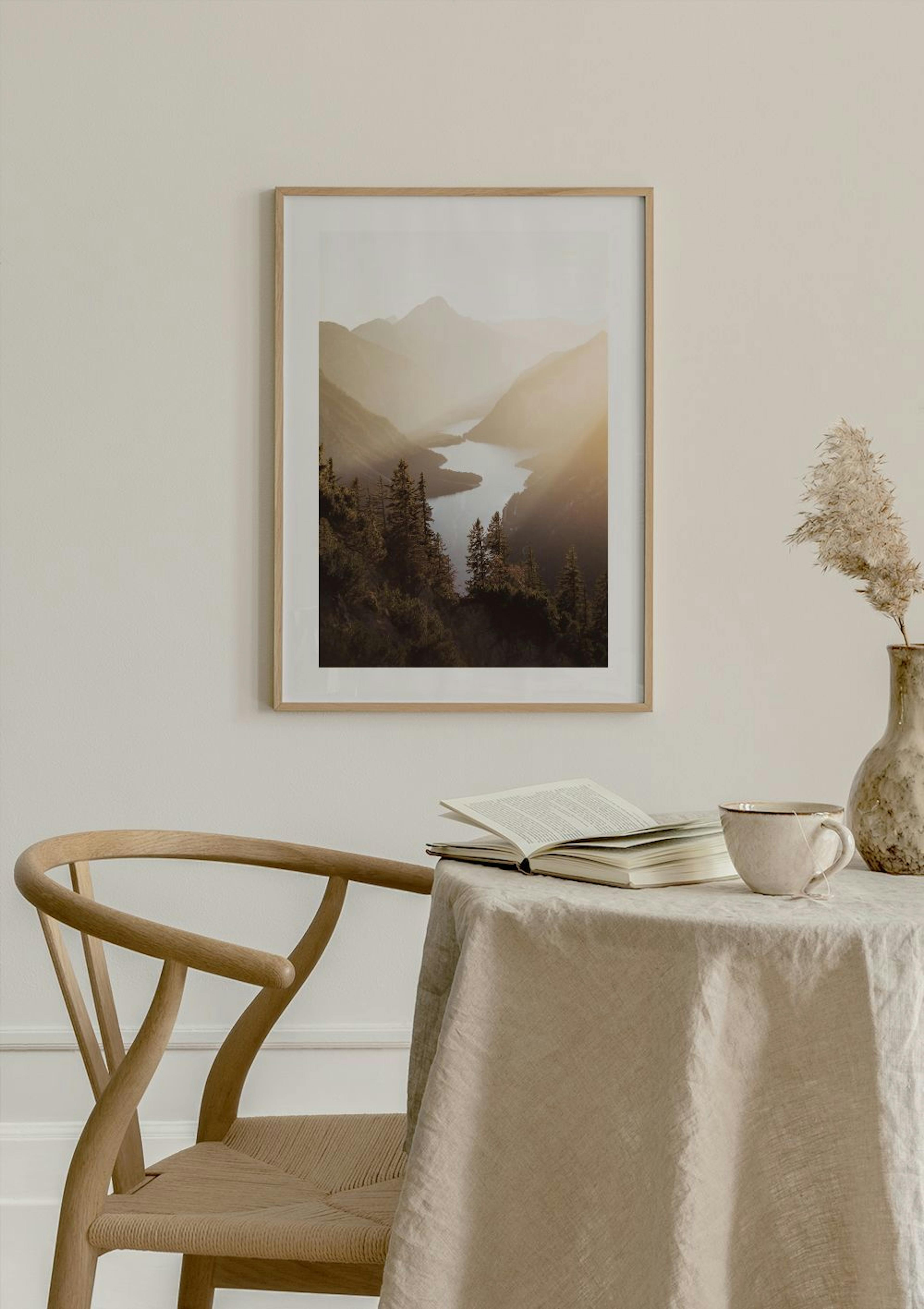 Magical Lake Poster thumbnail