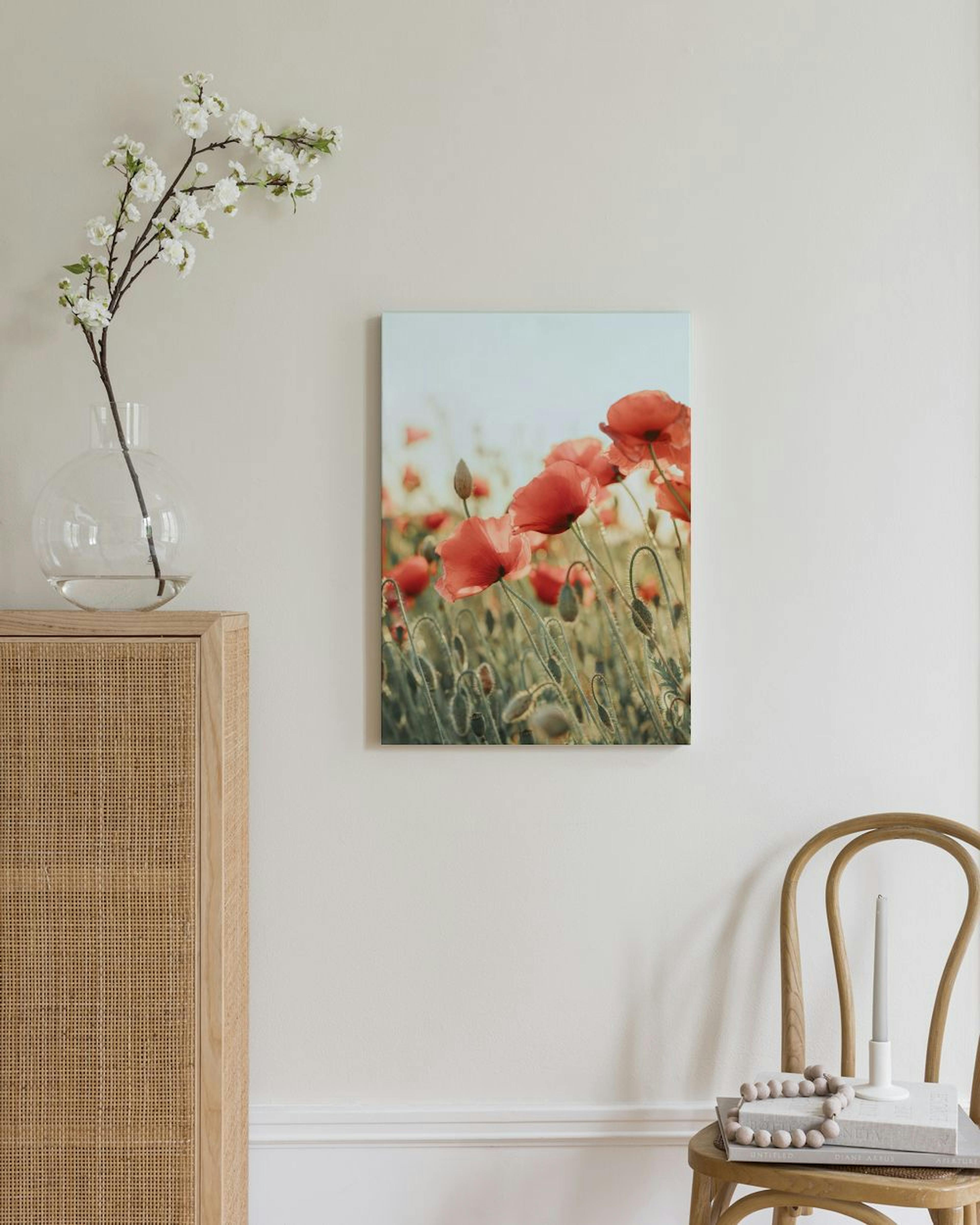 Field of Poppies Lienzo thumbnail