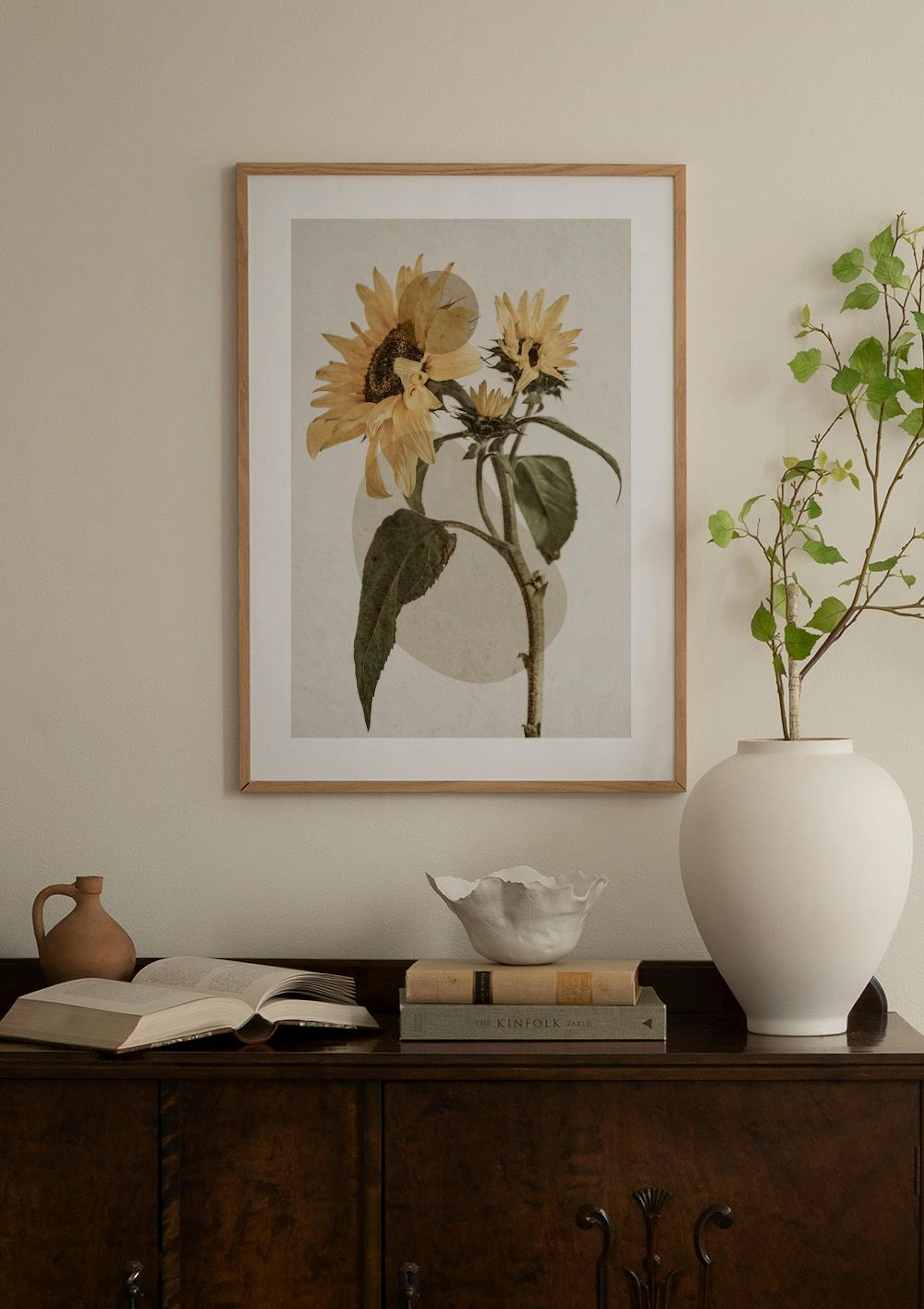 Sunflower Constellation No2 Poster thumbnail