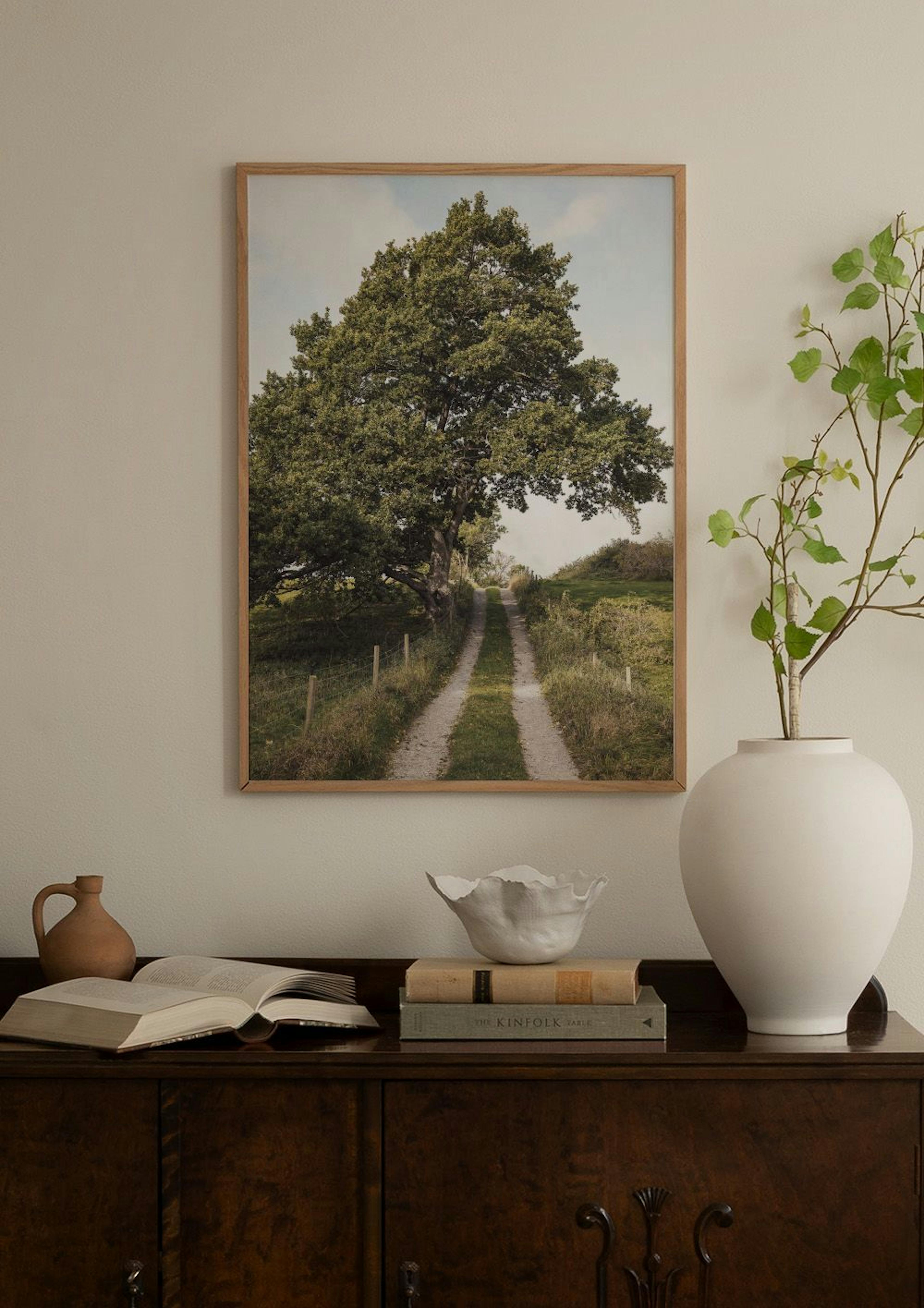 Path Through Greenery Poster thumbnail
