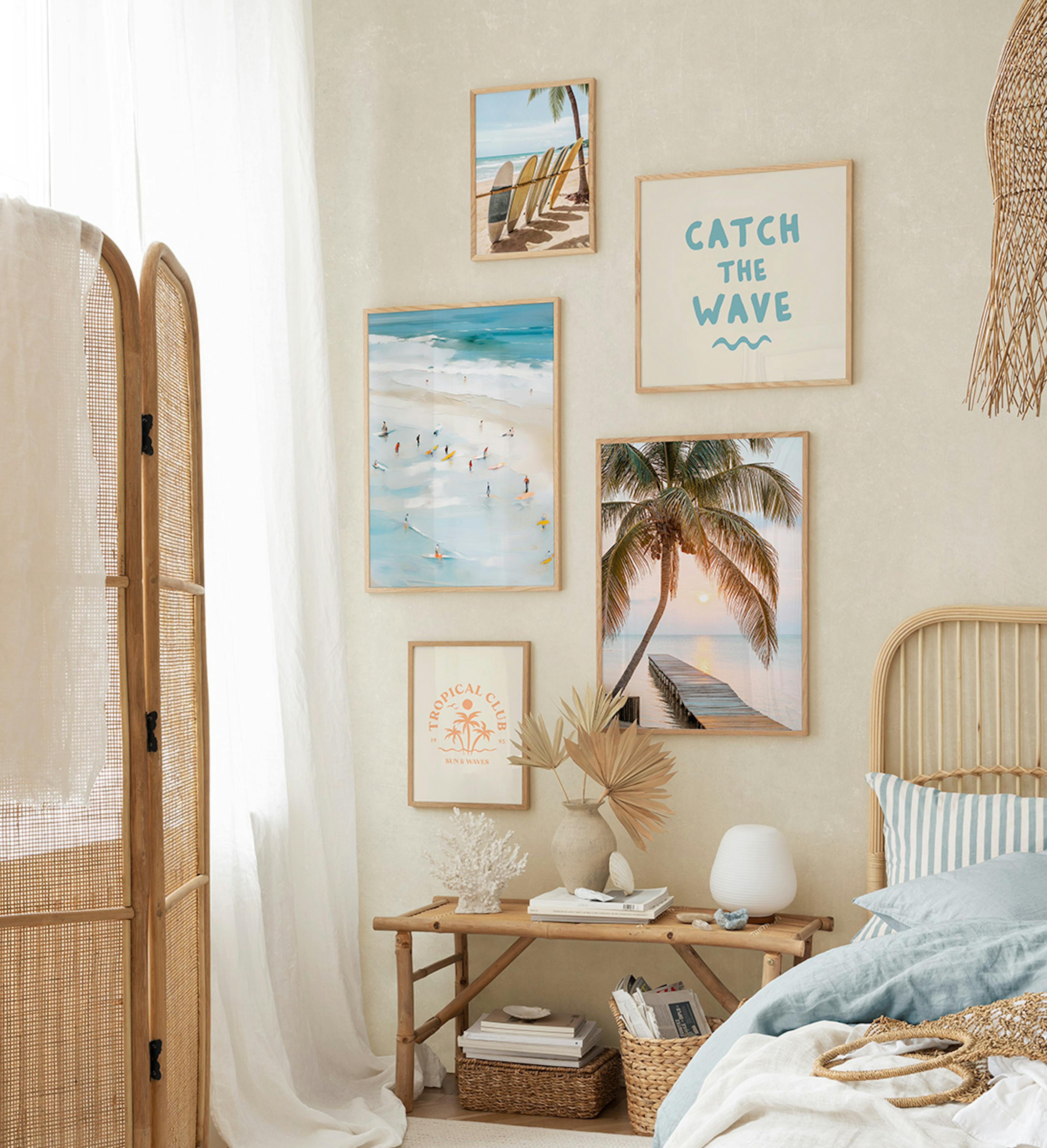 Palm Beach gallery wall