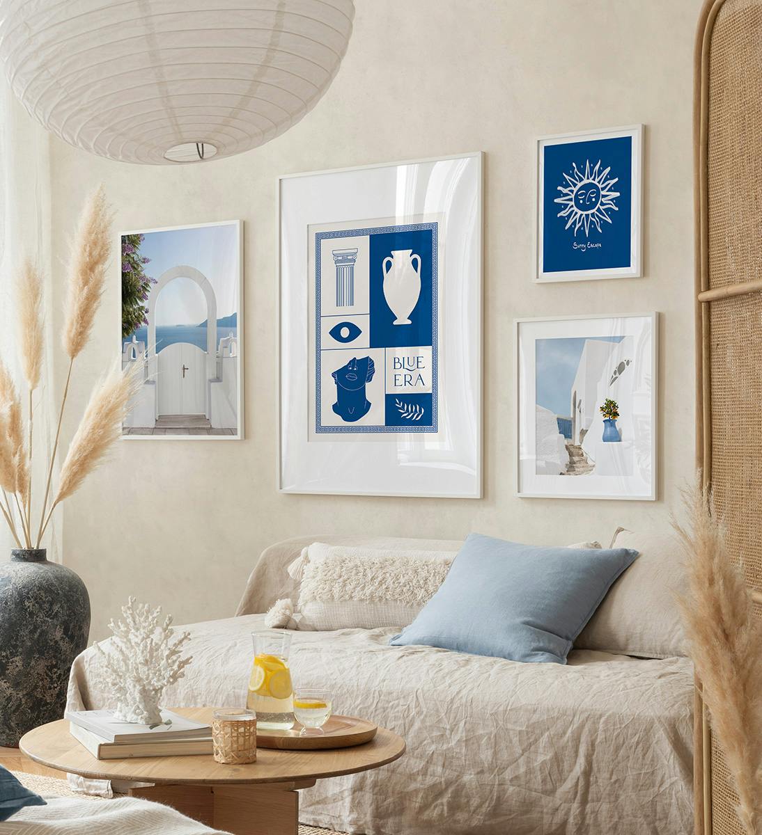 Galleria a parete Summer blues (ONE SIZE) - Poster Store