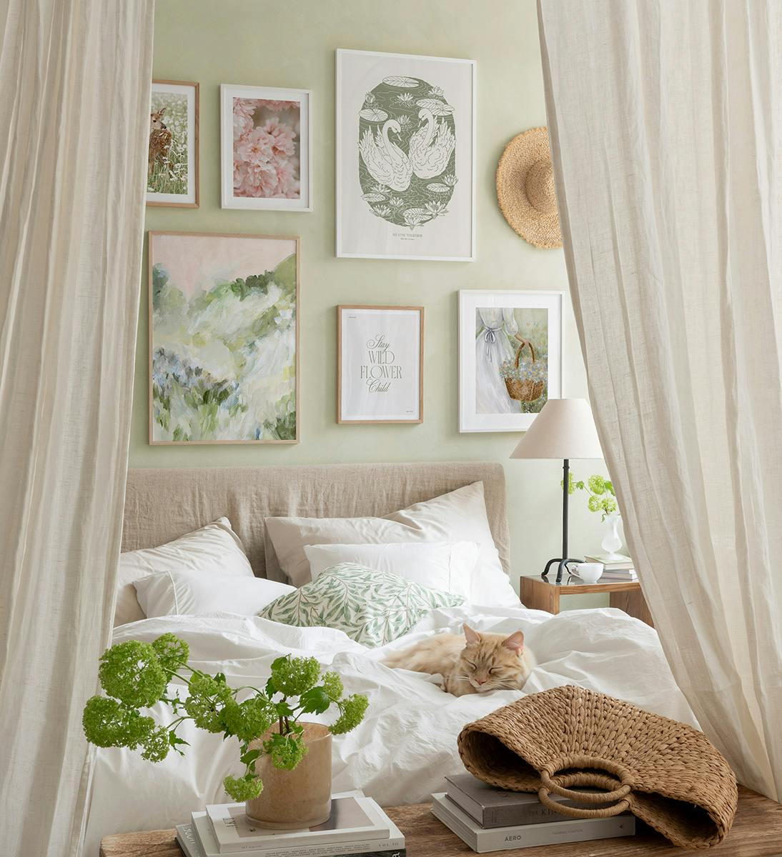 Hues of Renewal fotowand (ONE SIZE) - Poster Store