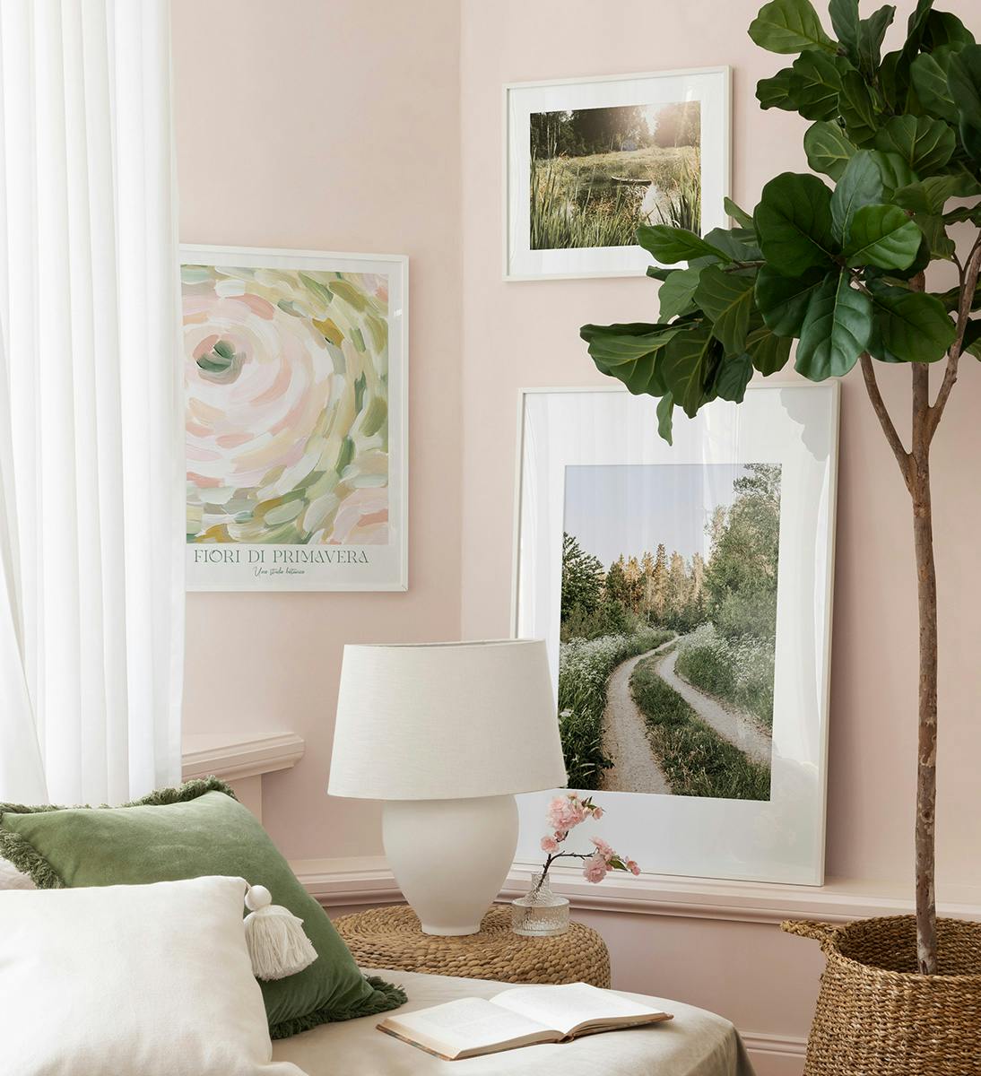 Springtime Wilderness gallery wall (ONE SIZE) - Poster Store