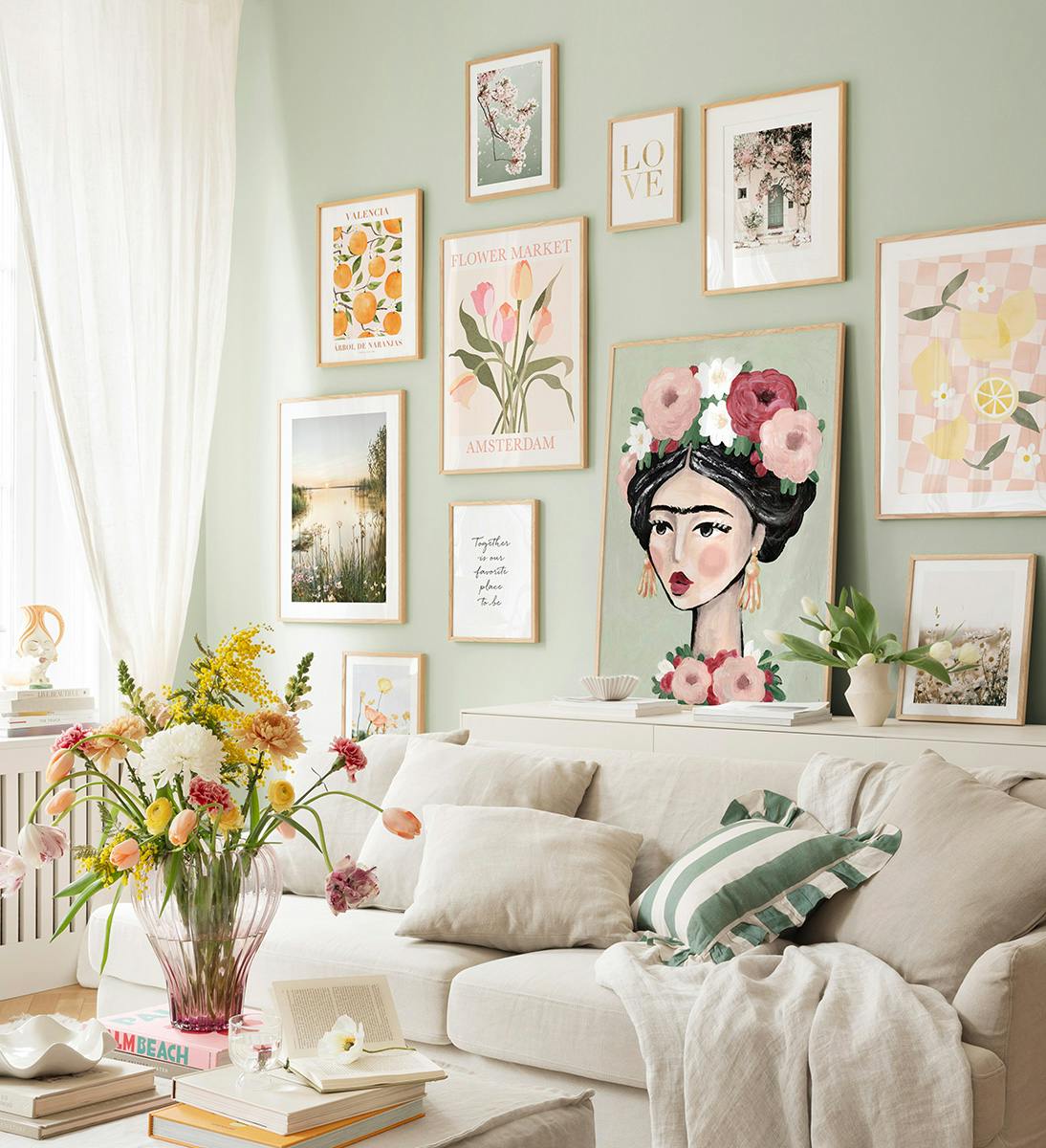 Couleurs du Printemps Décoration Murale (ONE SIZE) - Poster Store