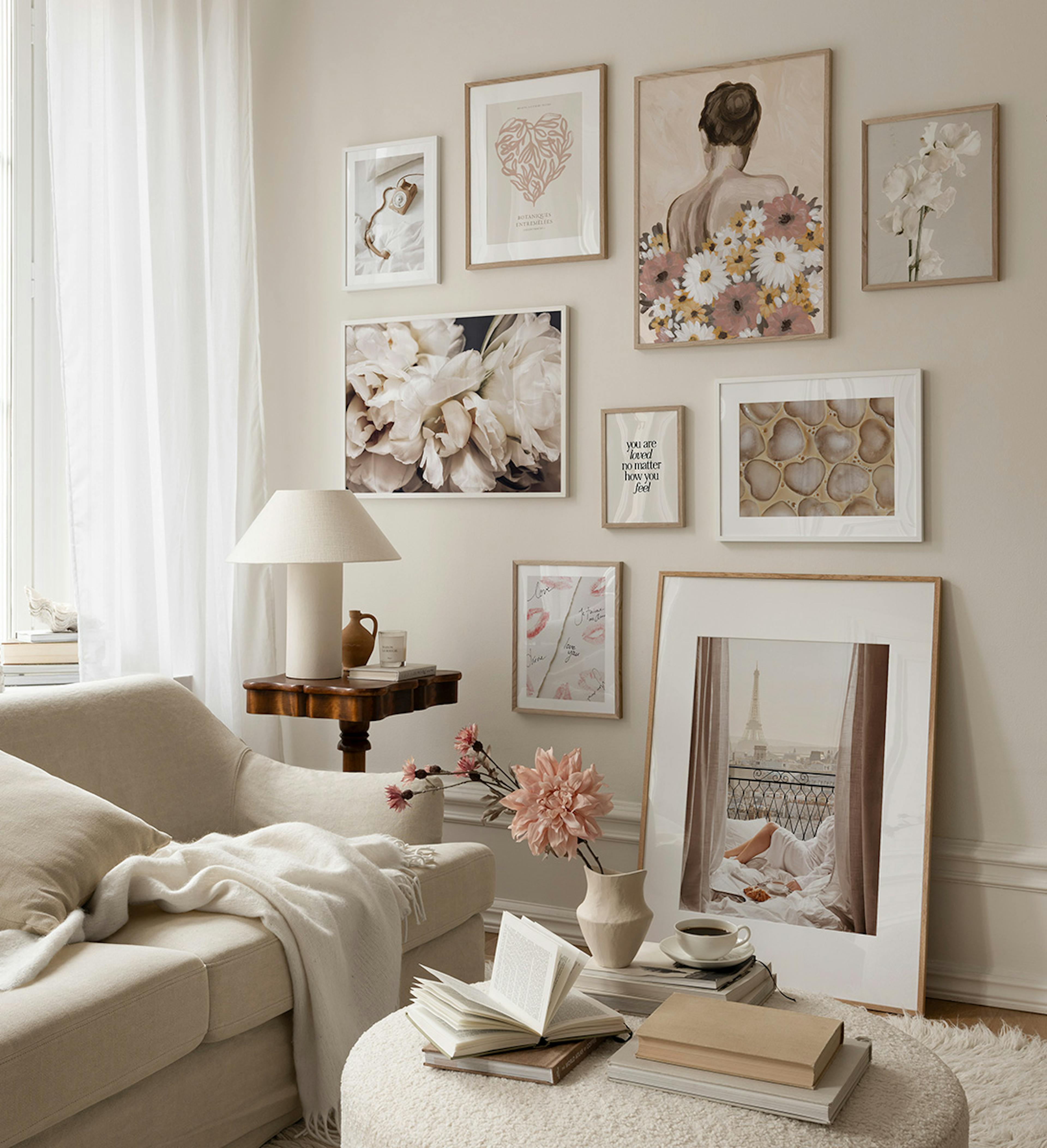 Springtime romance Gallery Wall