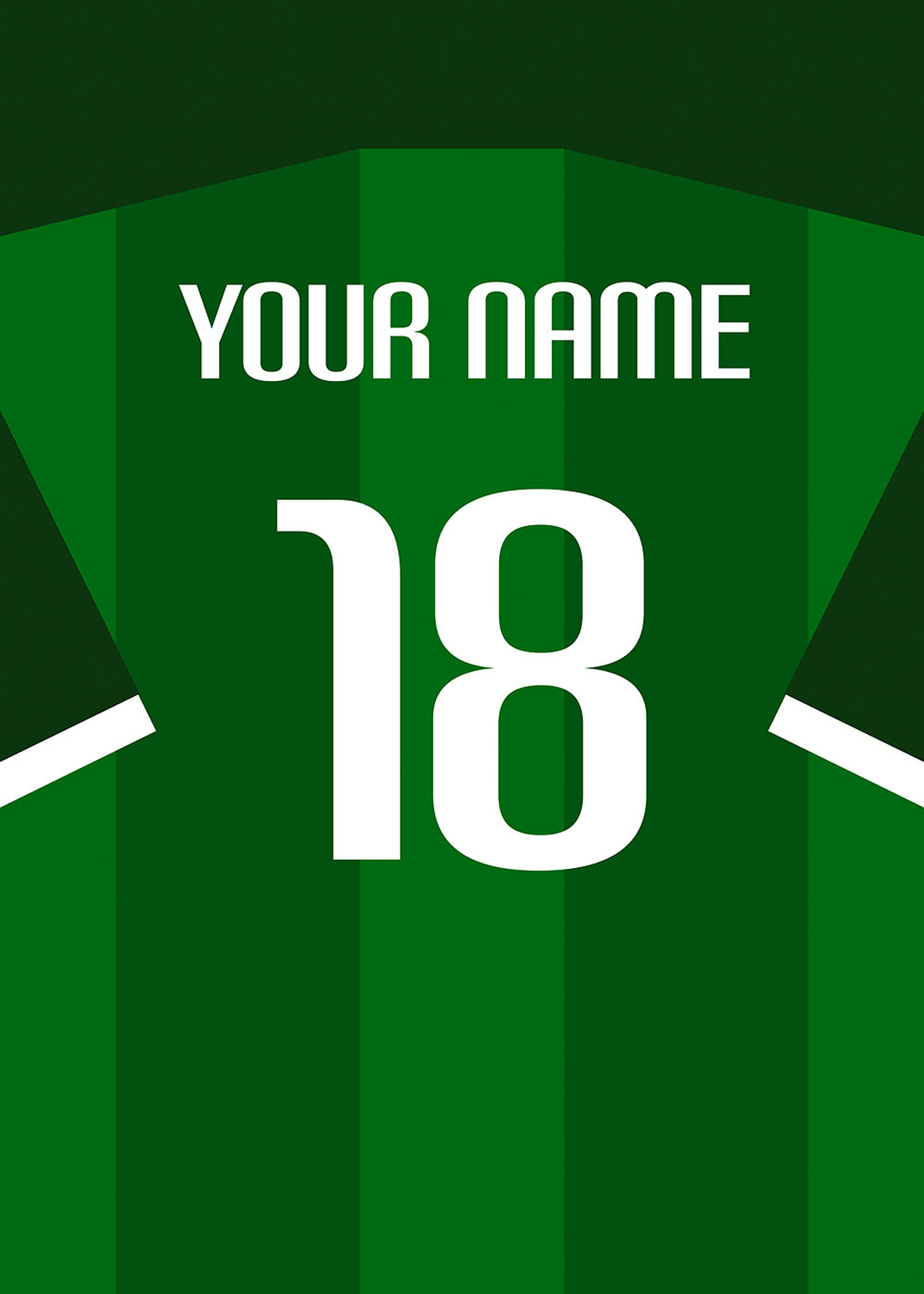 Fotballdrakt Nr11 Plakat 0