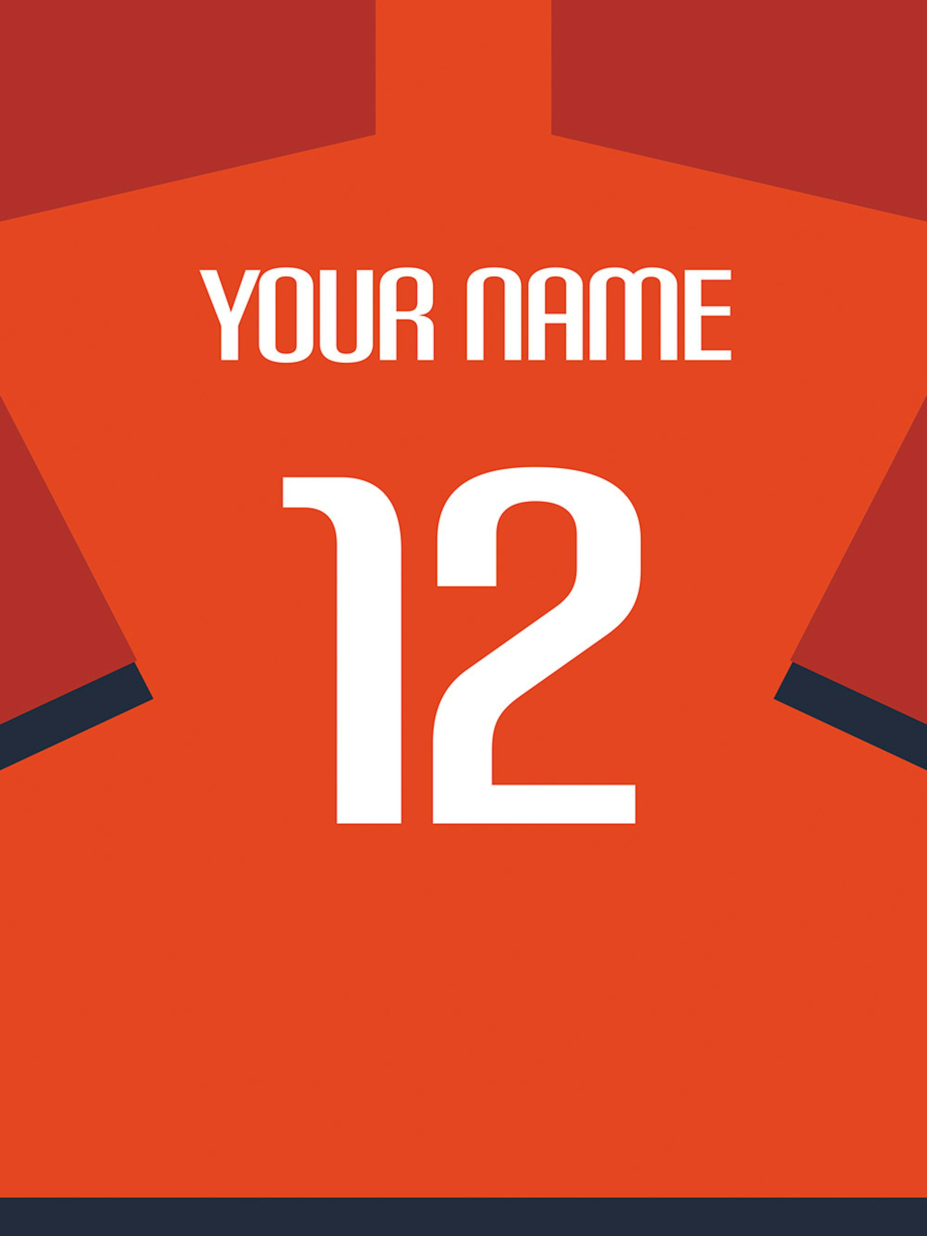 Fußballtrikot No12 Poster thumbnail