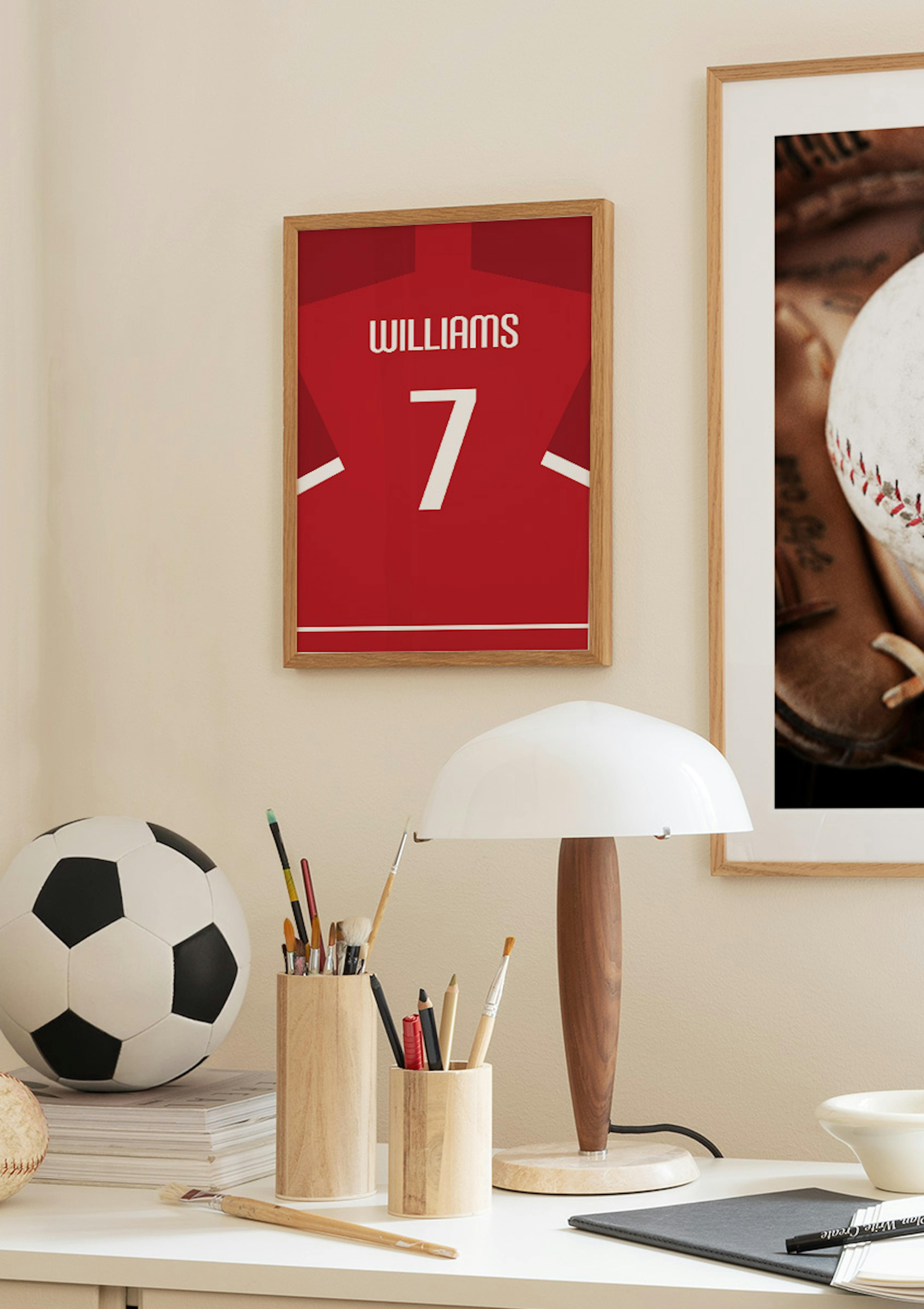 Football Shirt No1 Personal Poster thumbnail