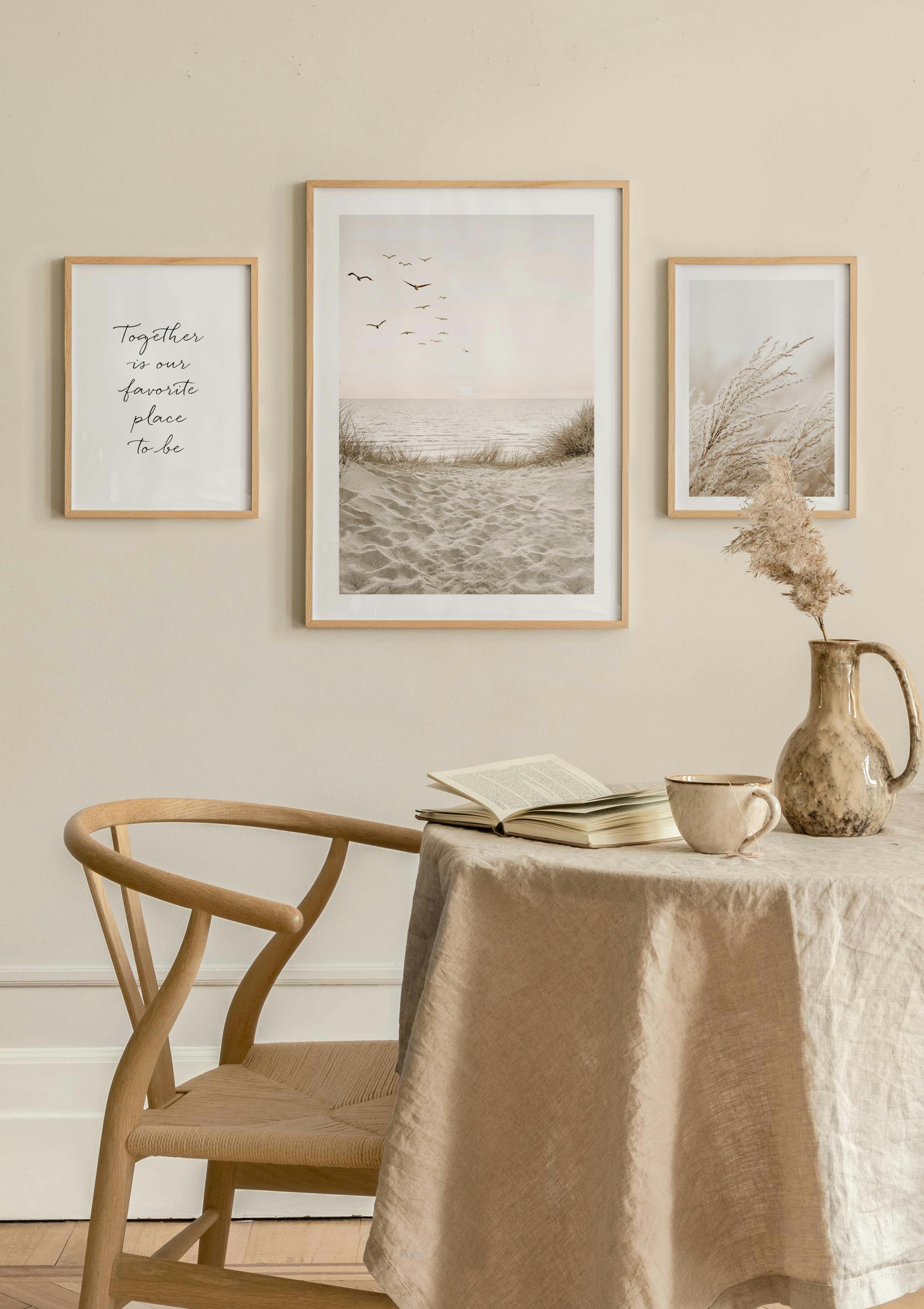 Soft Beige Poster pack 0