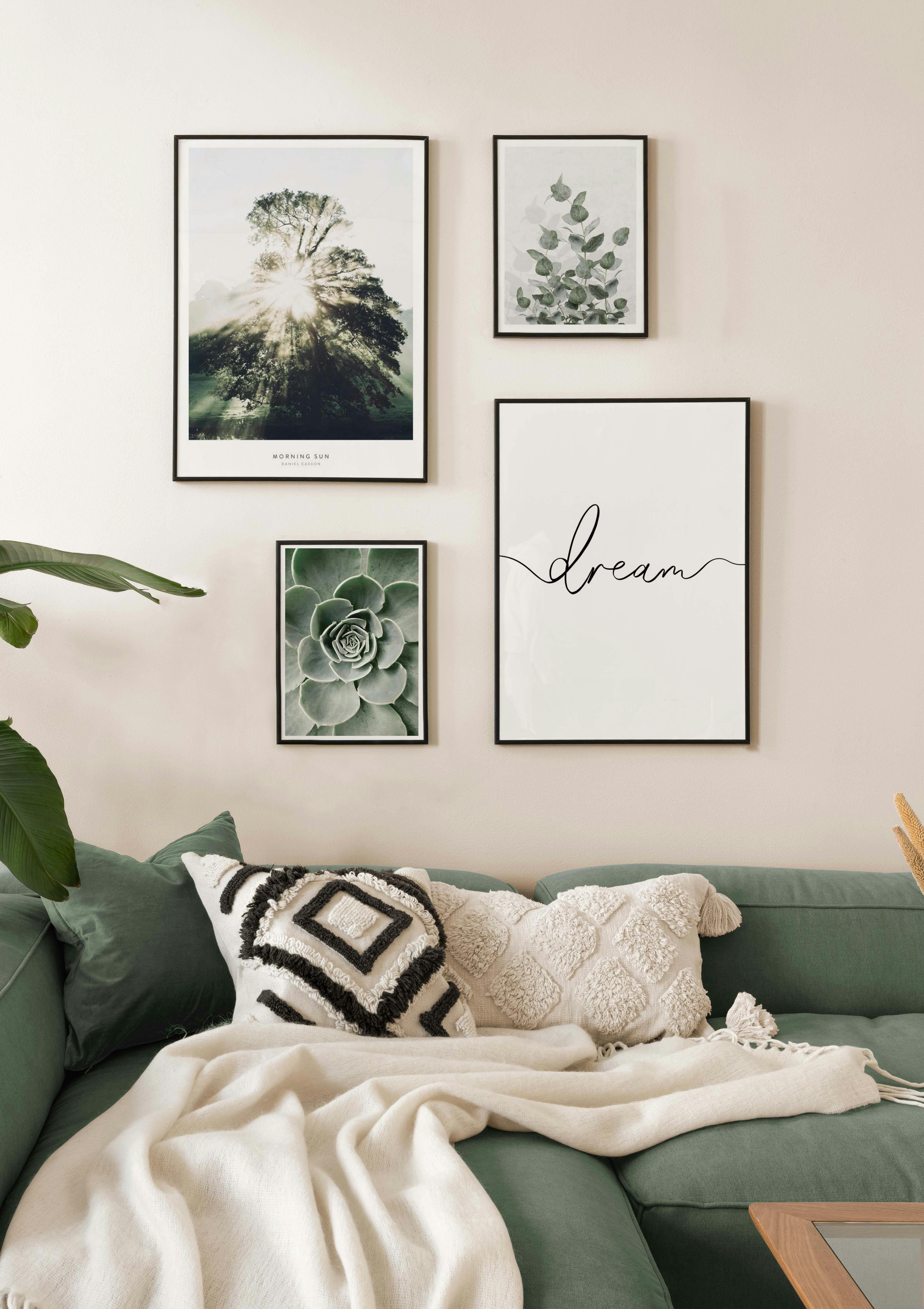 Kalme Natuur Postersets (ONE SIZE) - Poster Store