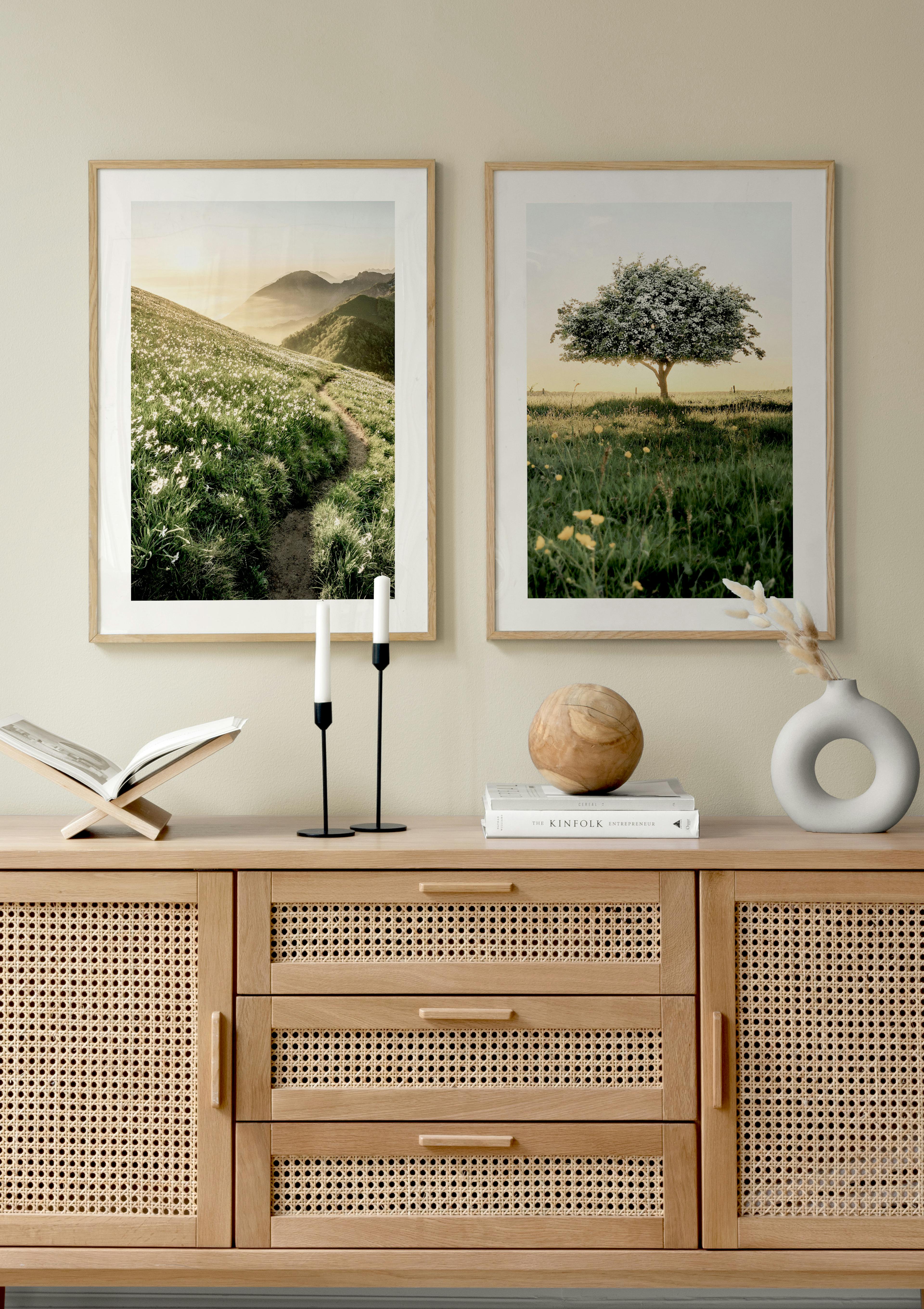 Grön Sommarduo Posterpaket 0