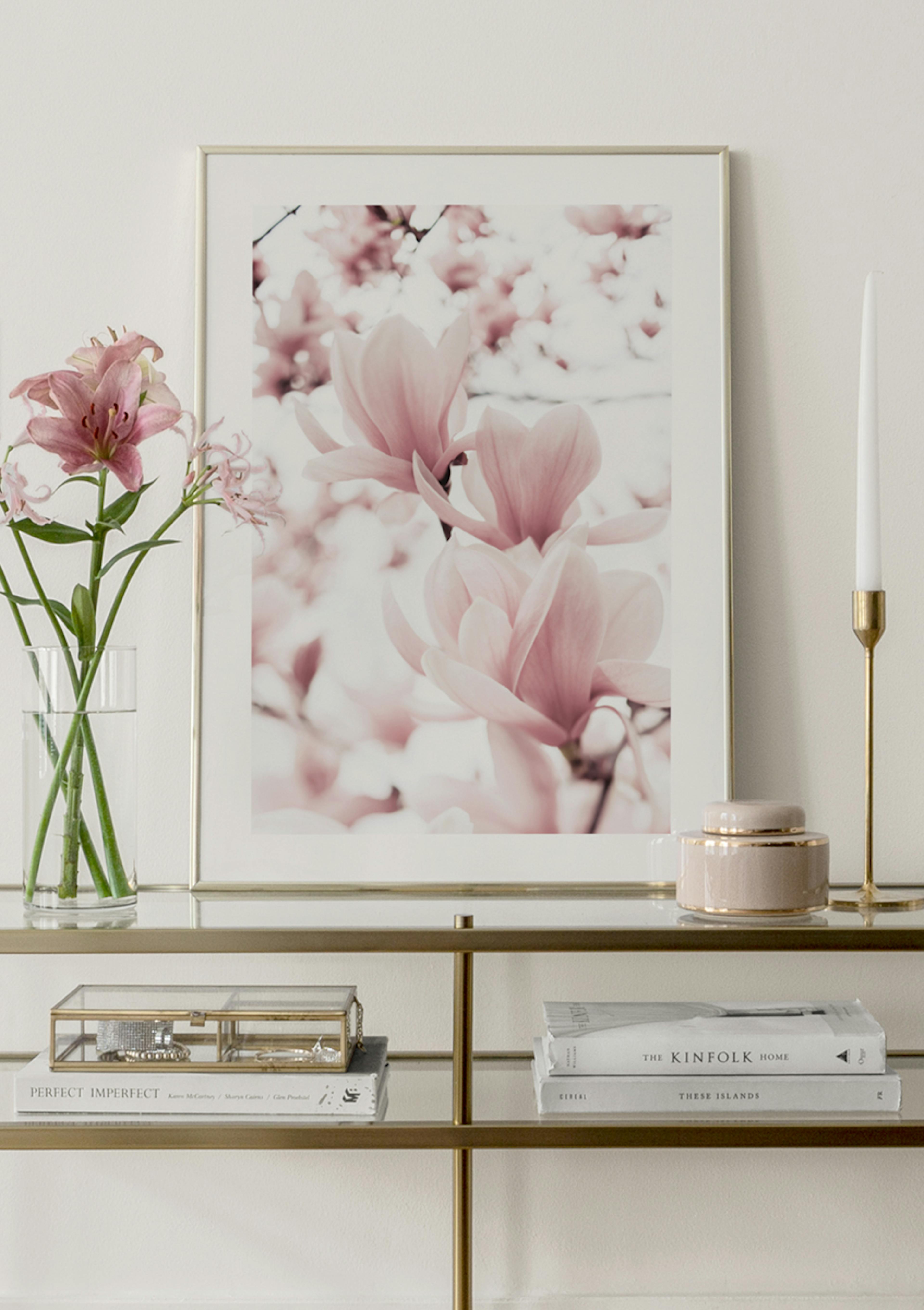 Magnolia Branches Poster thumbnail