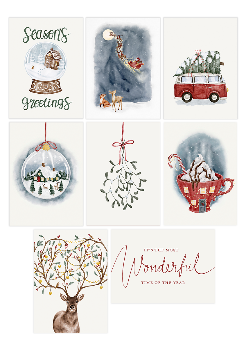 Wonderful Holiday Cards Christmas Wall Art Poster Poster Store AU wonderful-holiday-cards-christmas-wall-art-poster-poster-store-au