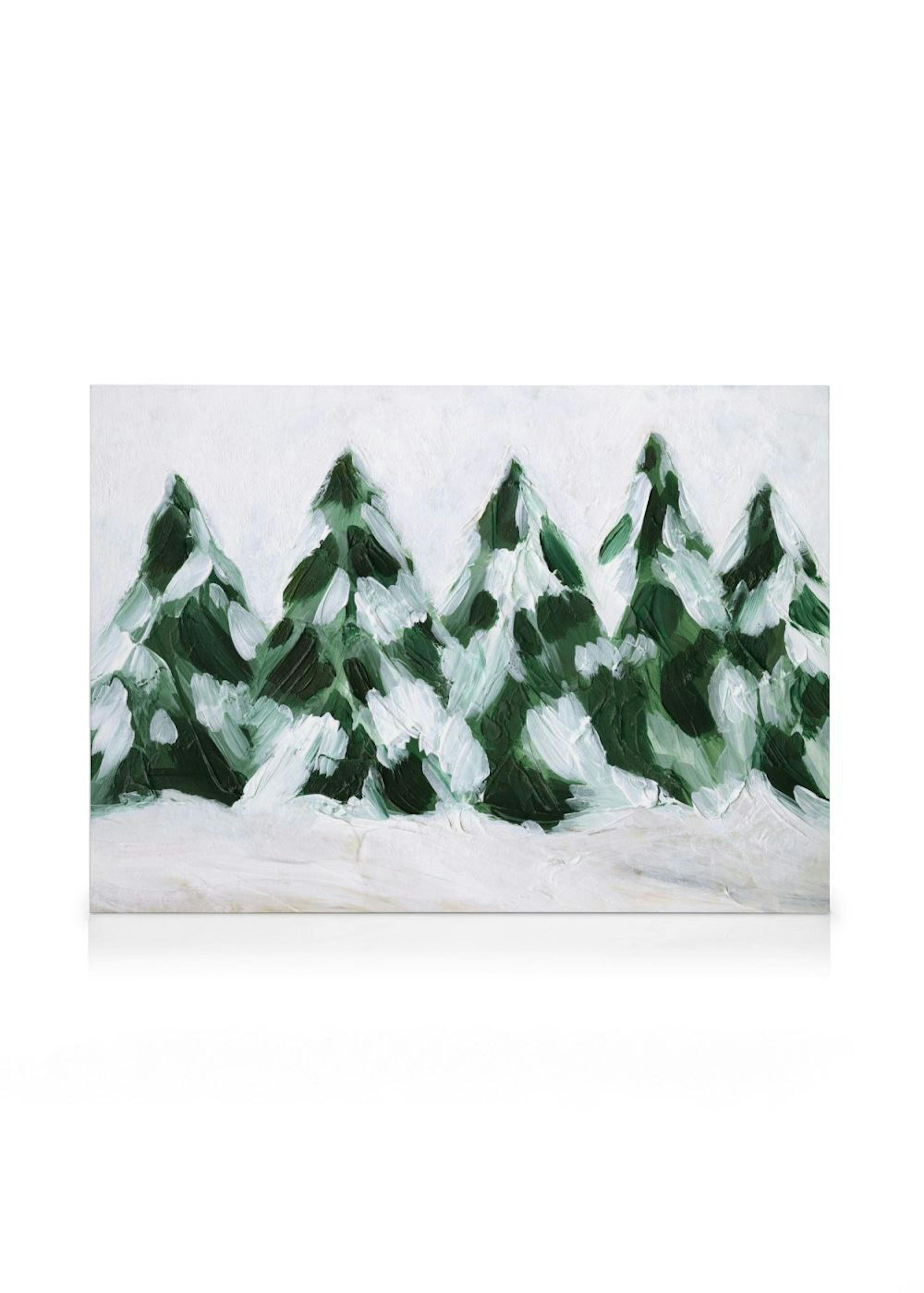Winterbäume Leinwandbild 0