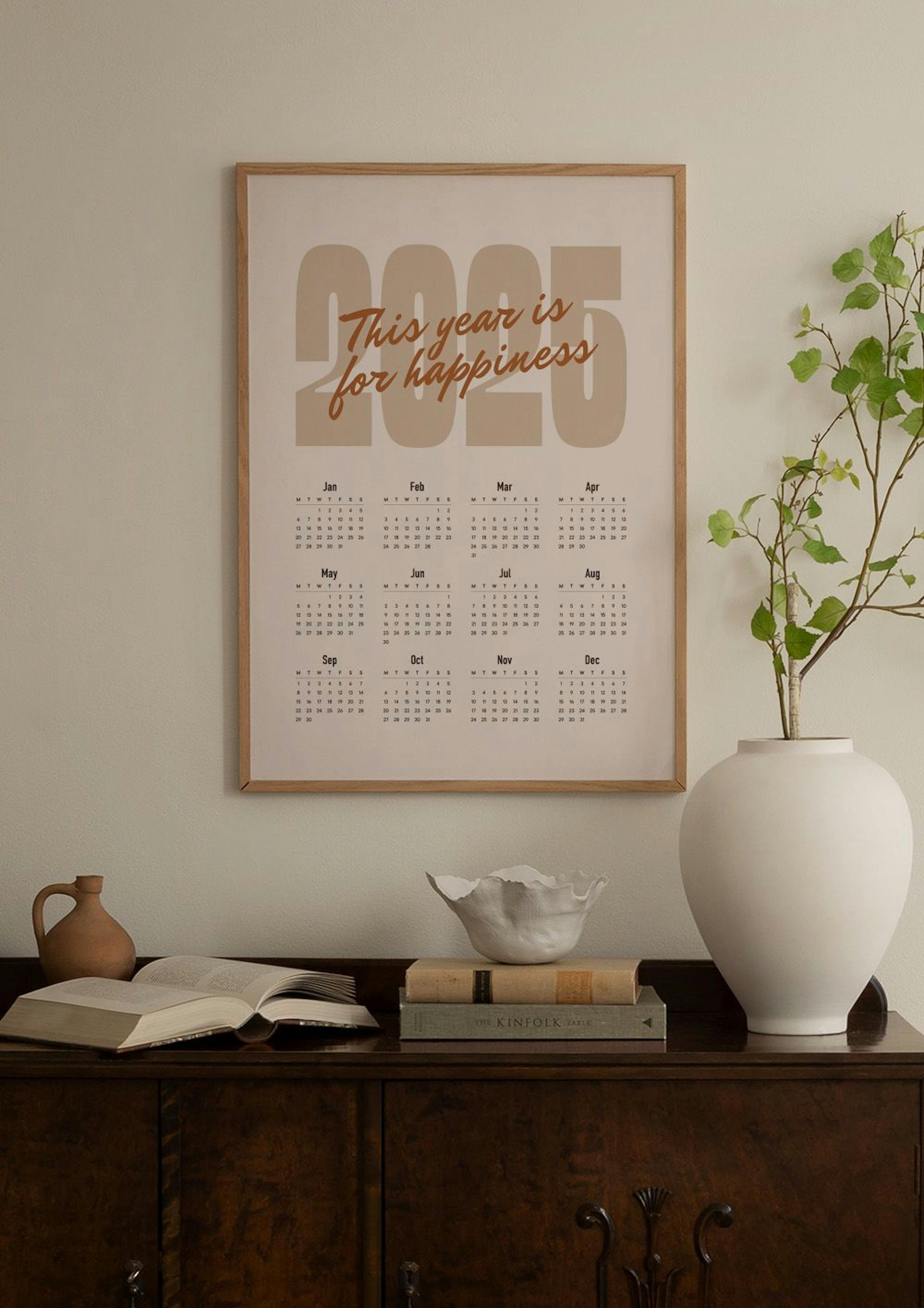 Fet Kalender 2025 Poster thumbnail