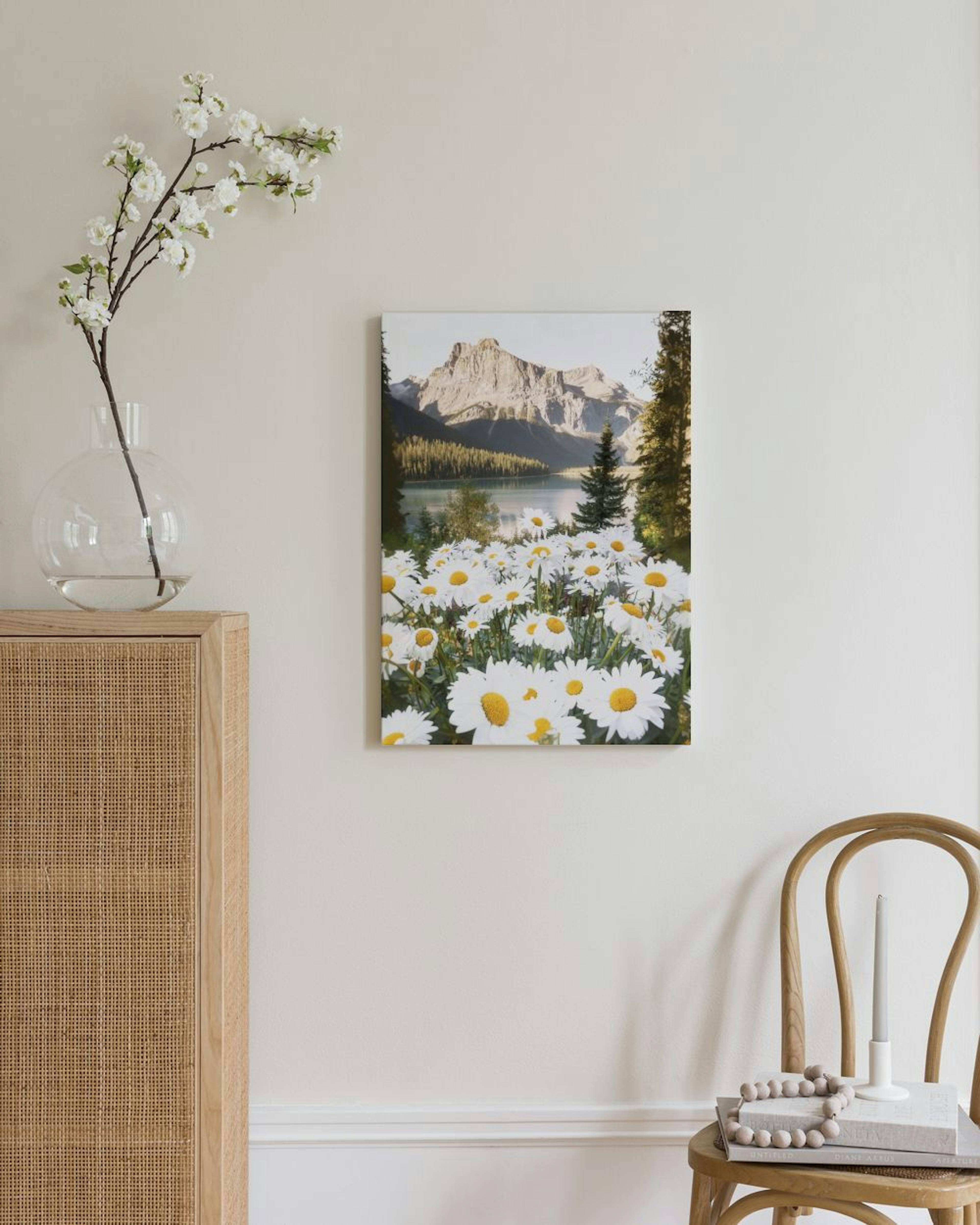 Bergblumen Leinwandbild thumbnail