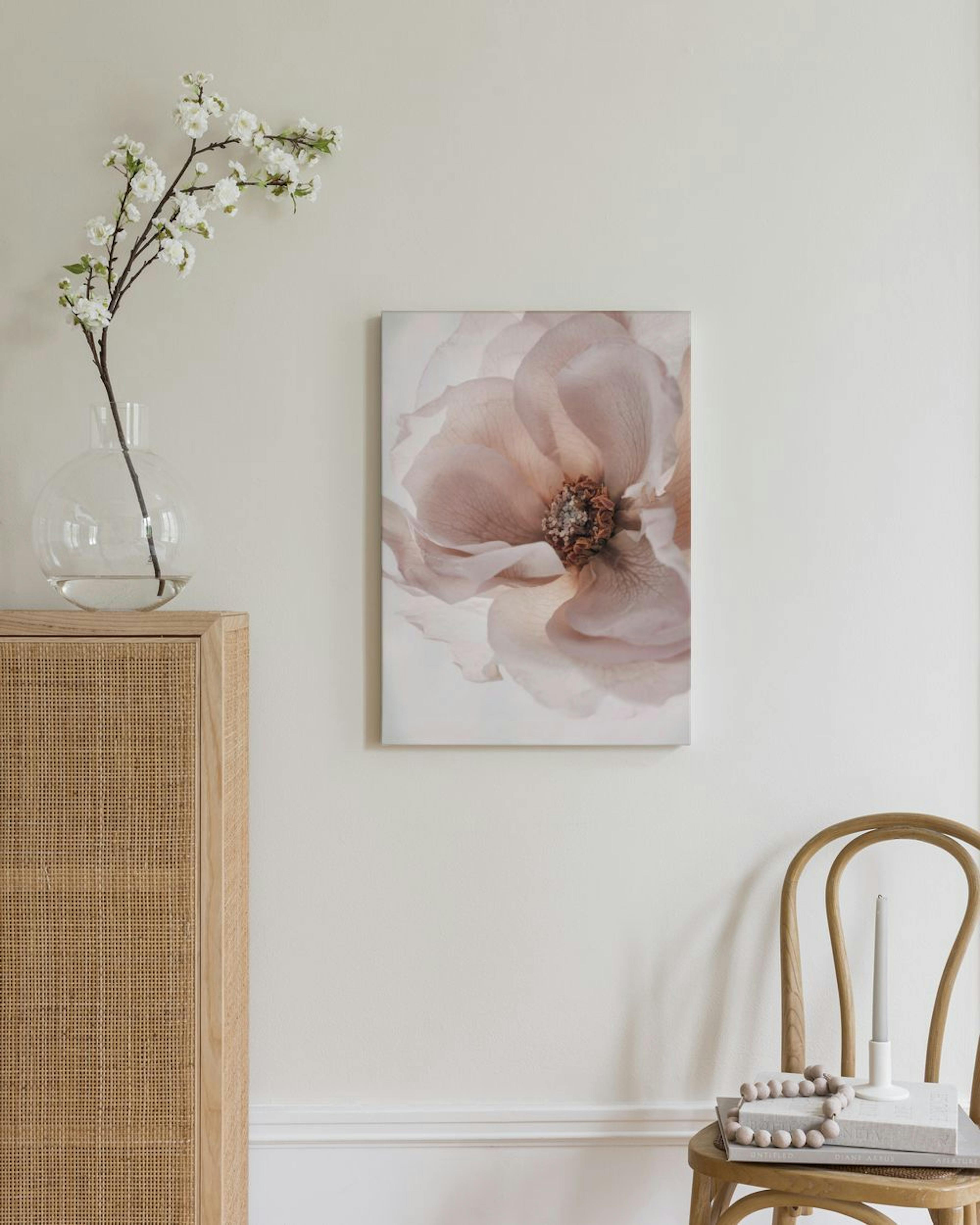 Blooming Rose Stampa su Tela thumbnail
