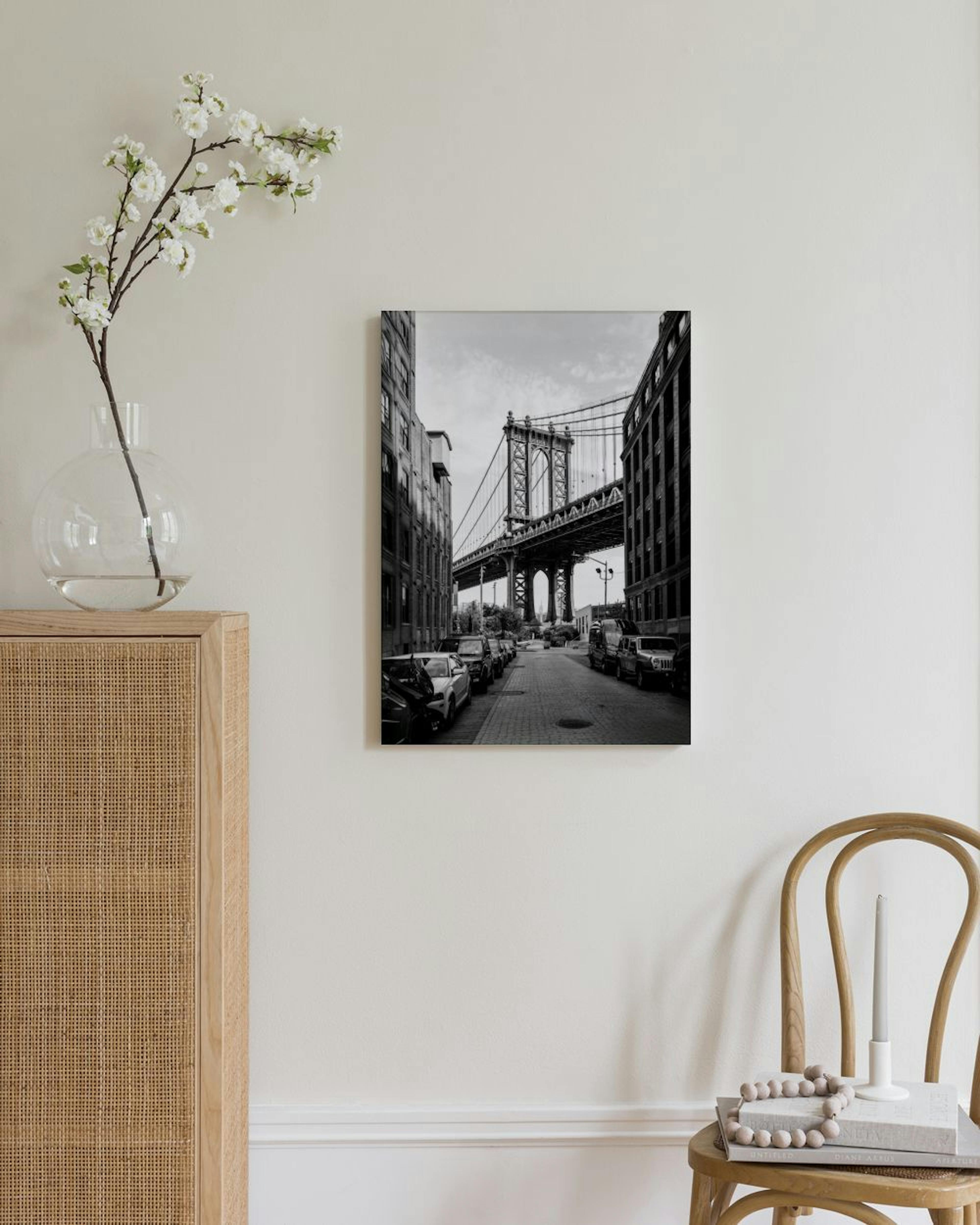 Manhattan Bridge Lerretsbilde thumbnail