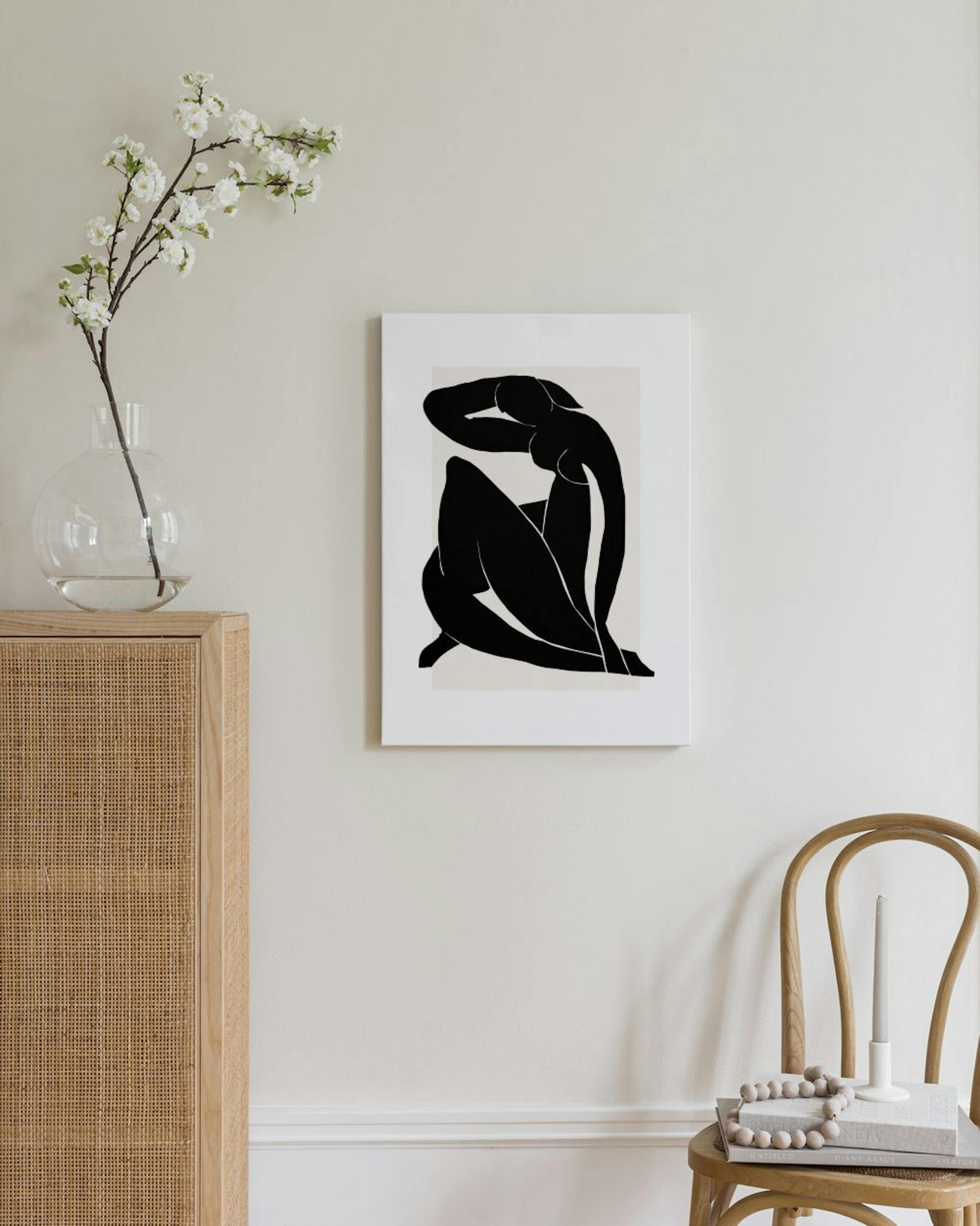Abstract Silhouette No1 Toile thumbnail
