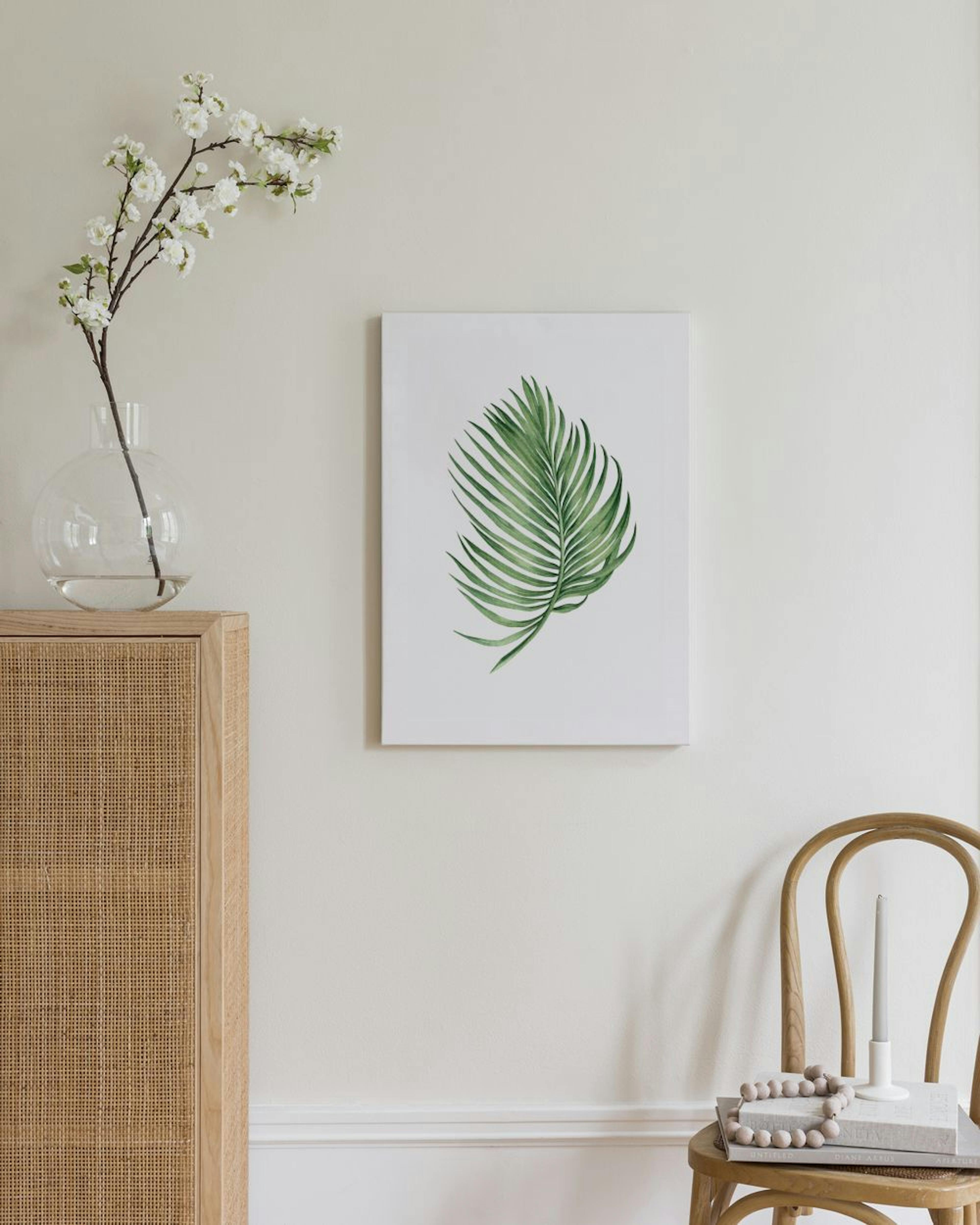 Arecaceae Leaf Canvas print thumbnail