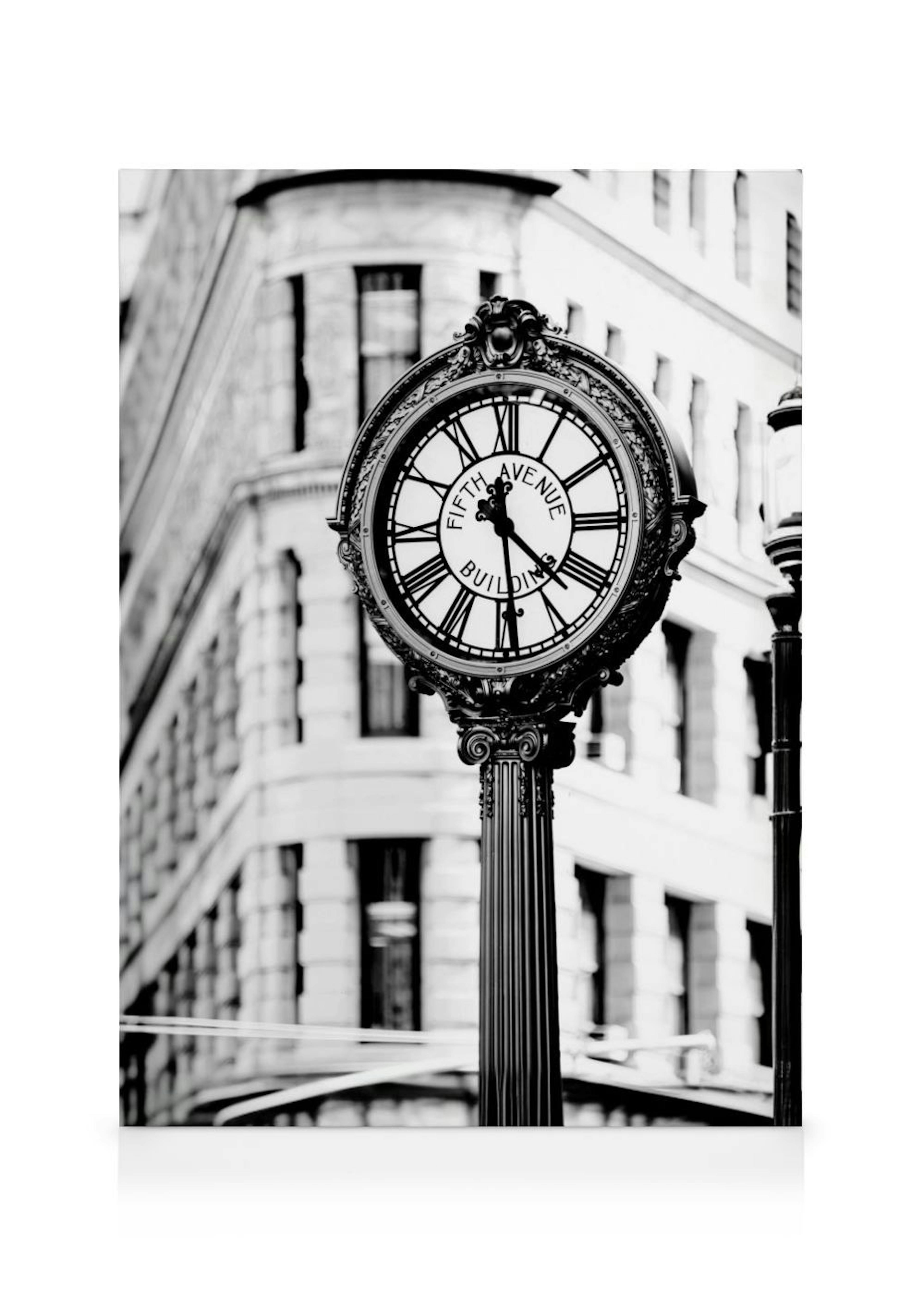 Fifth Avenue Building Clock Toile 0