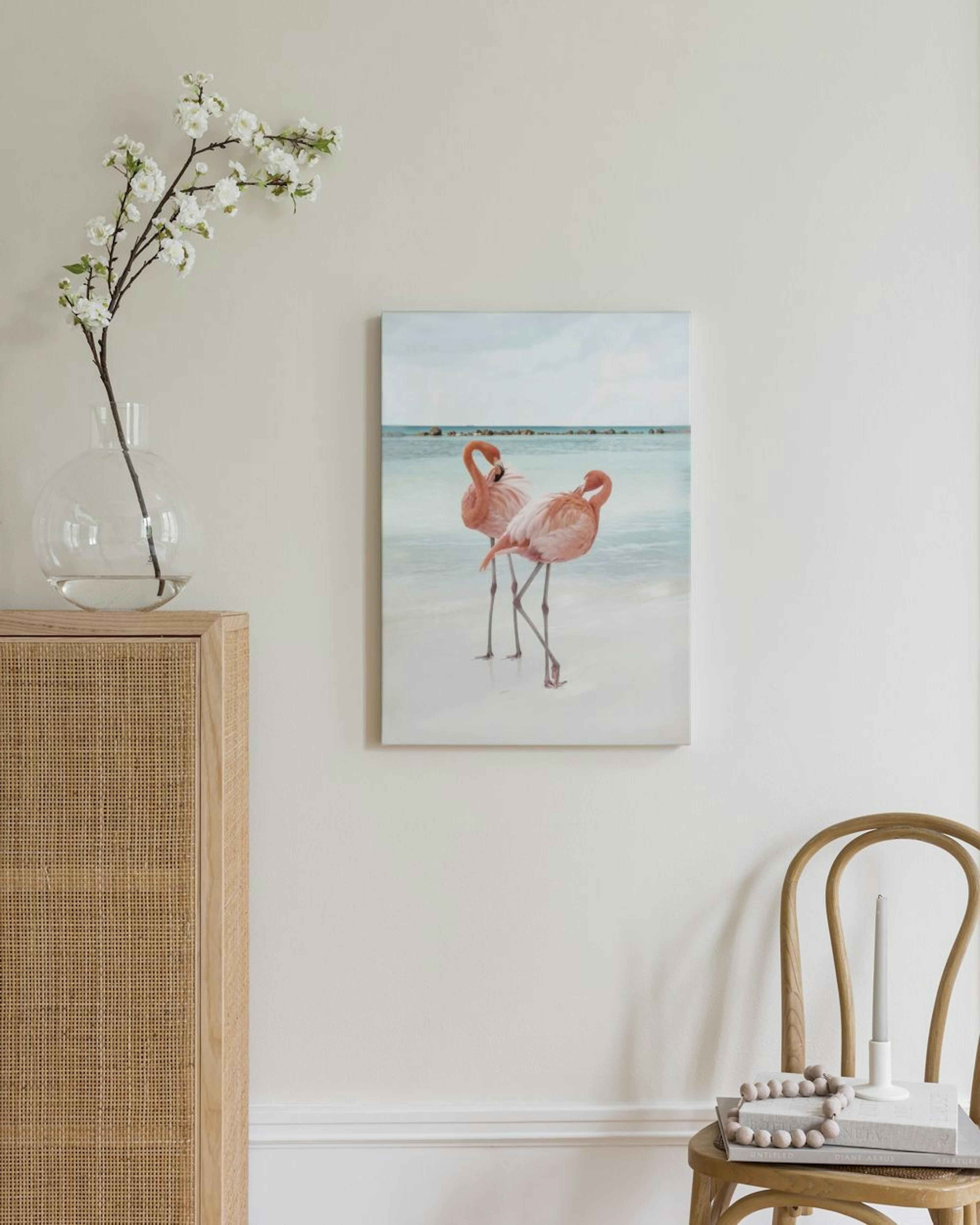 Flamingo Love Toile thumbnail