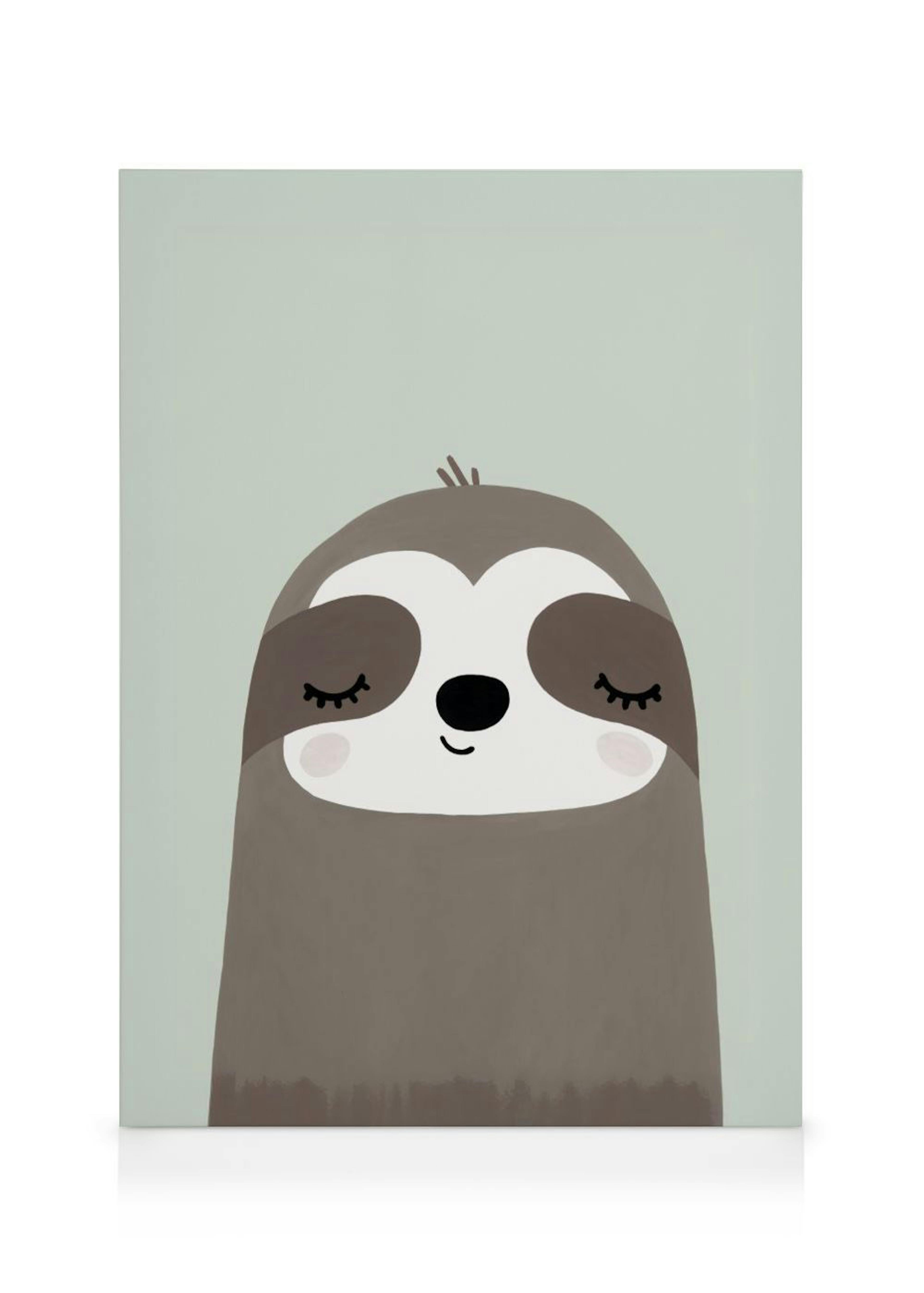 Cute Sloth Toile 0
