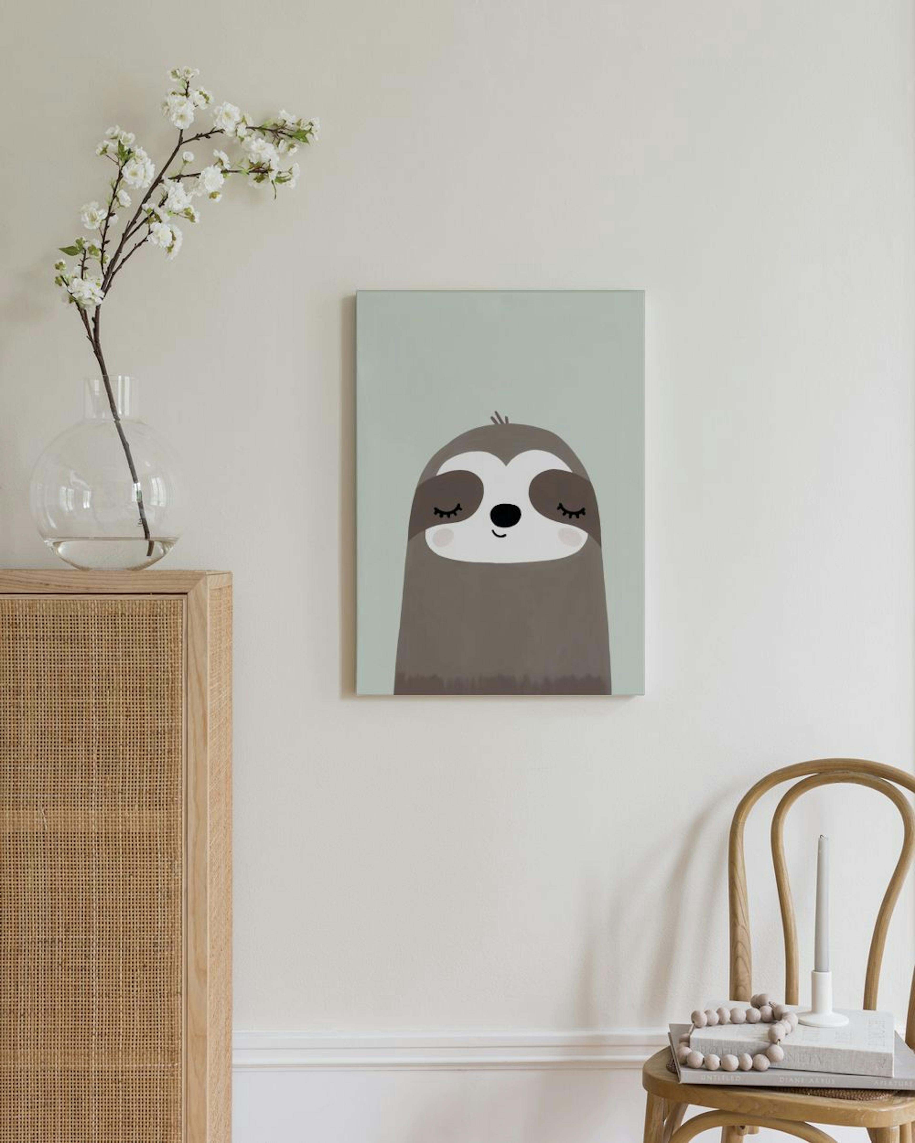 Cute Sloth Toile thumbnail