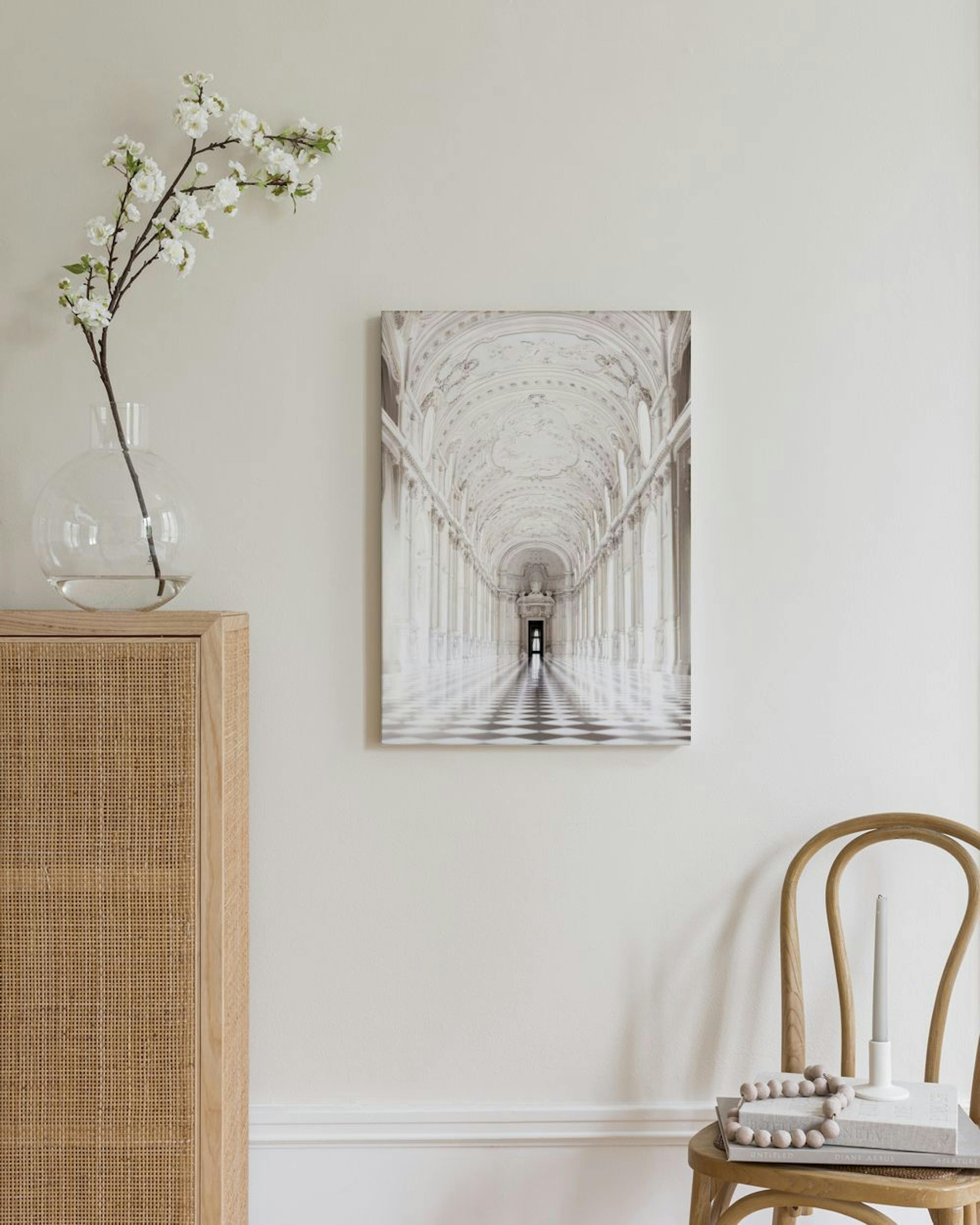 Palace Hallway Canvas print thumbnail