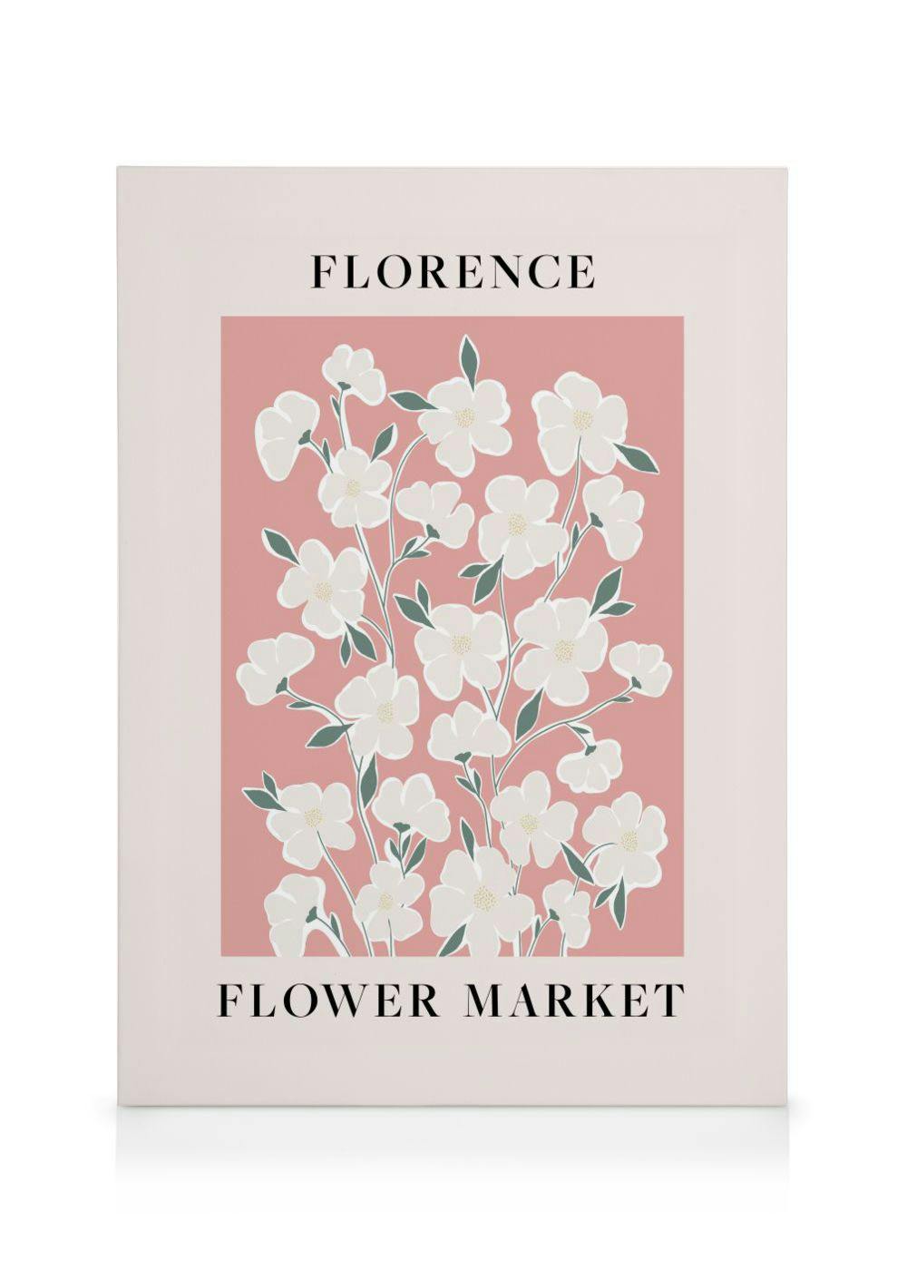 Bloemenmarkt Canvas (50x70 cm) - Poster Store