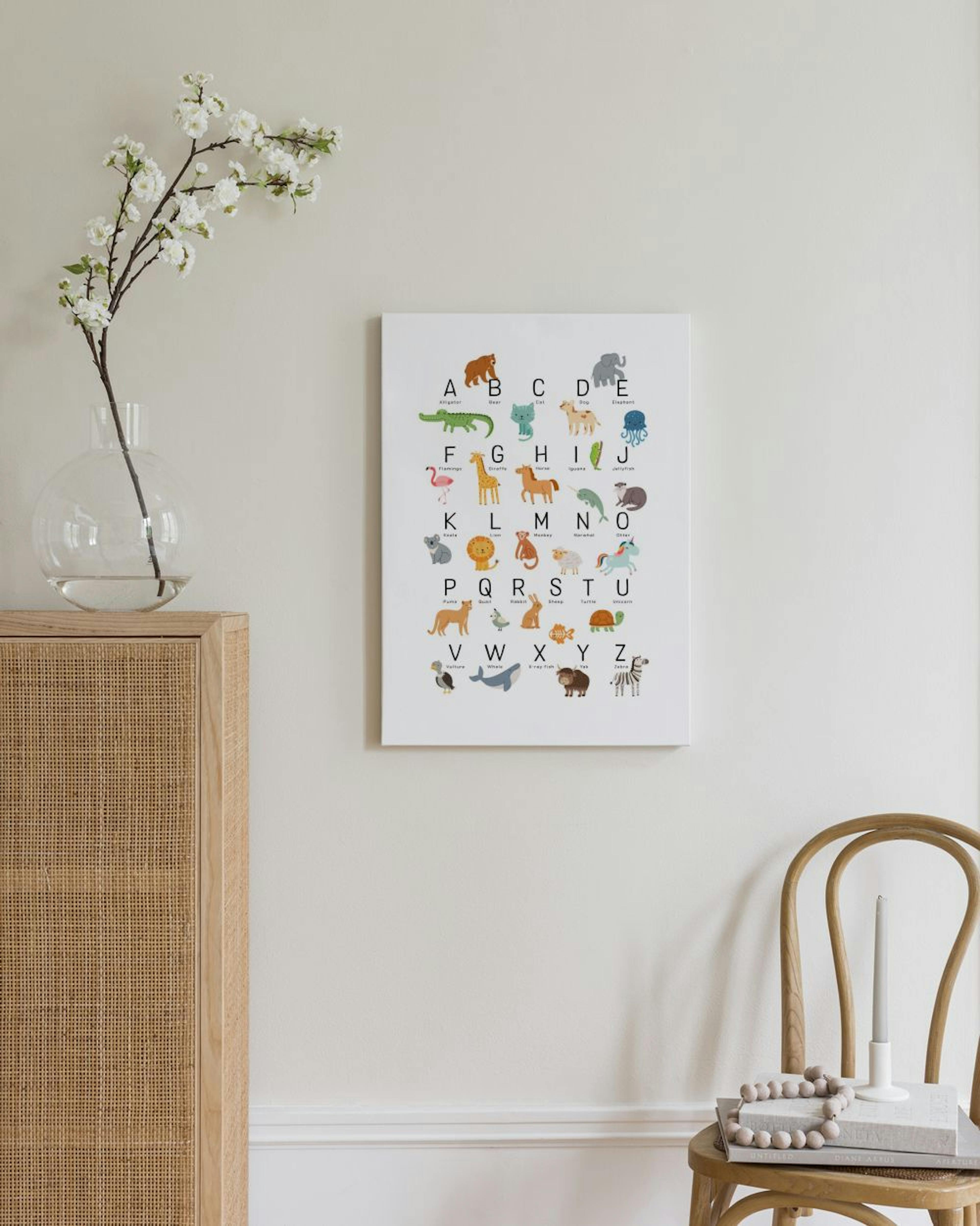 Toile Alphabet Animal thumbnail
