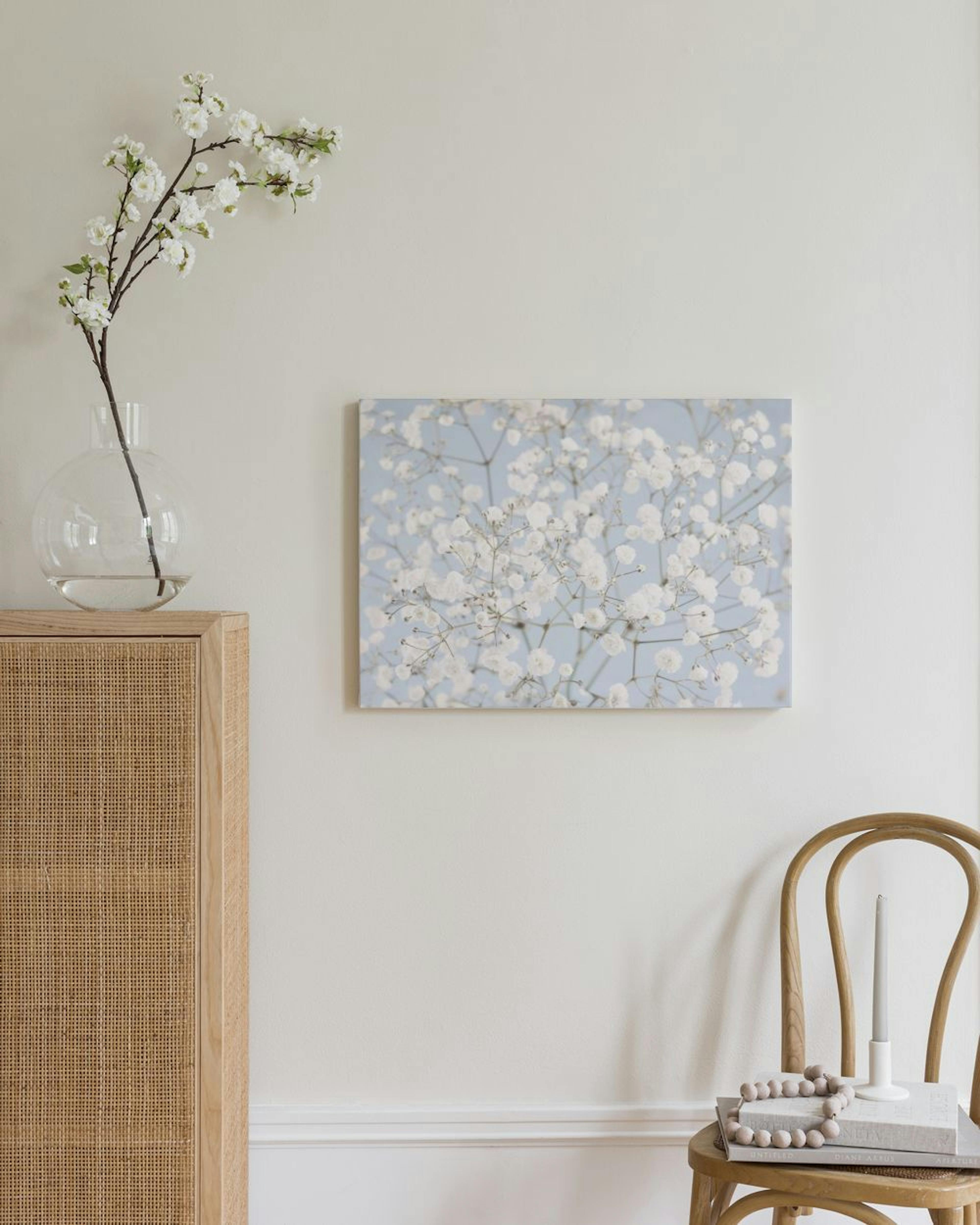 Baby's Breath Flowers Canvas print thumbnail
