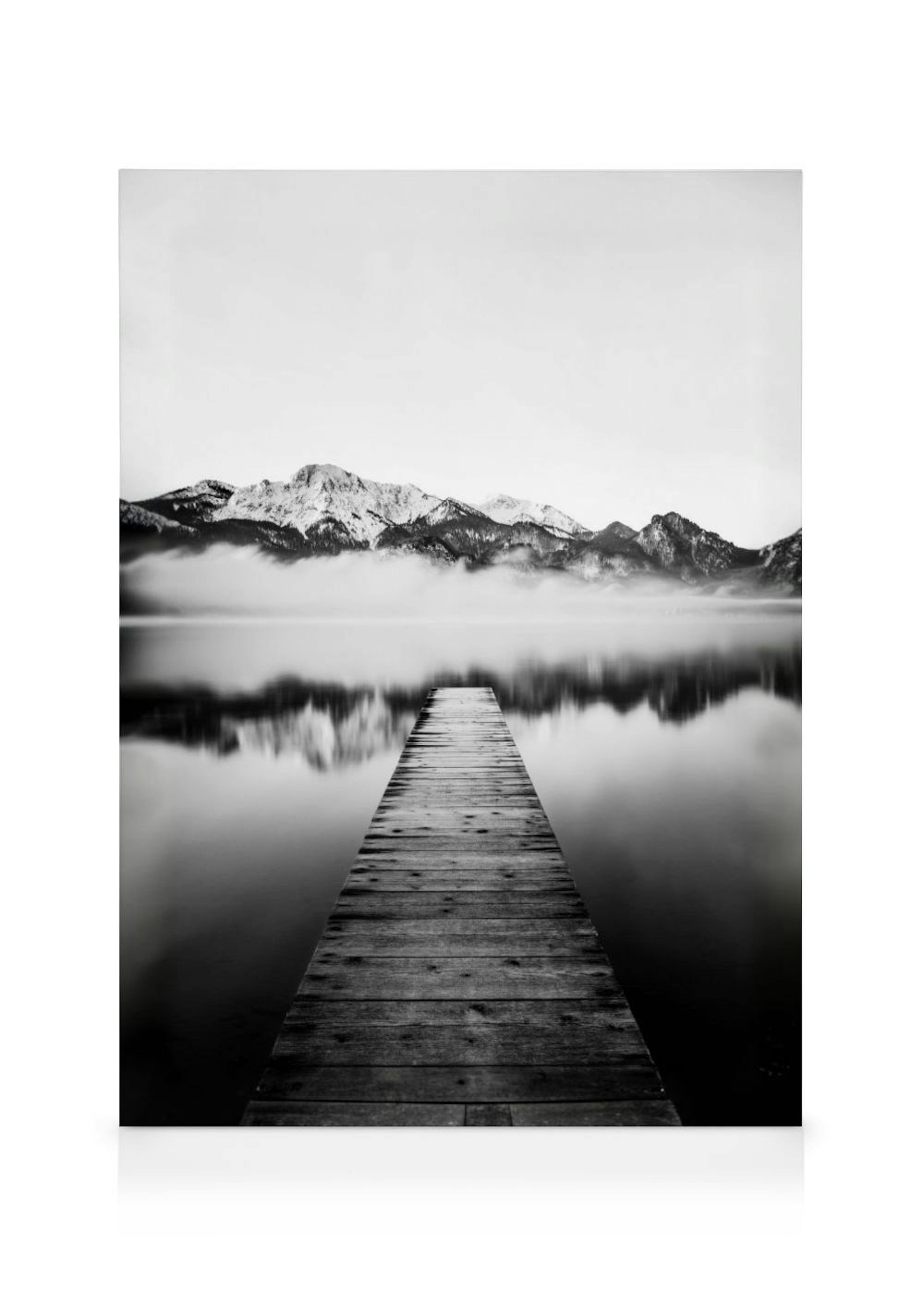 Jetty on the Lake Canvas Print 0