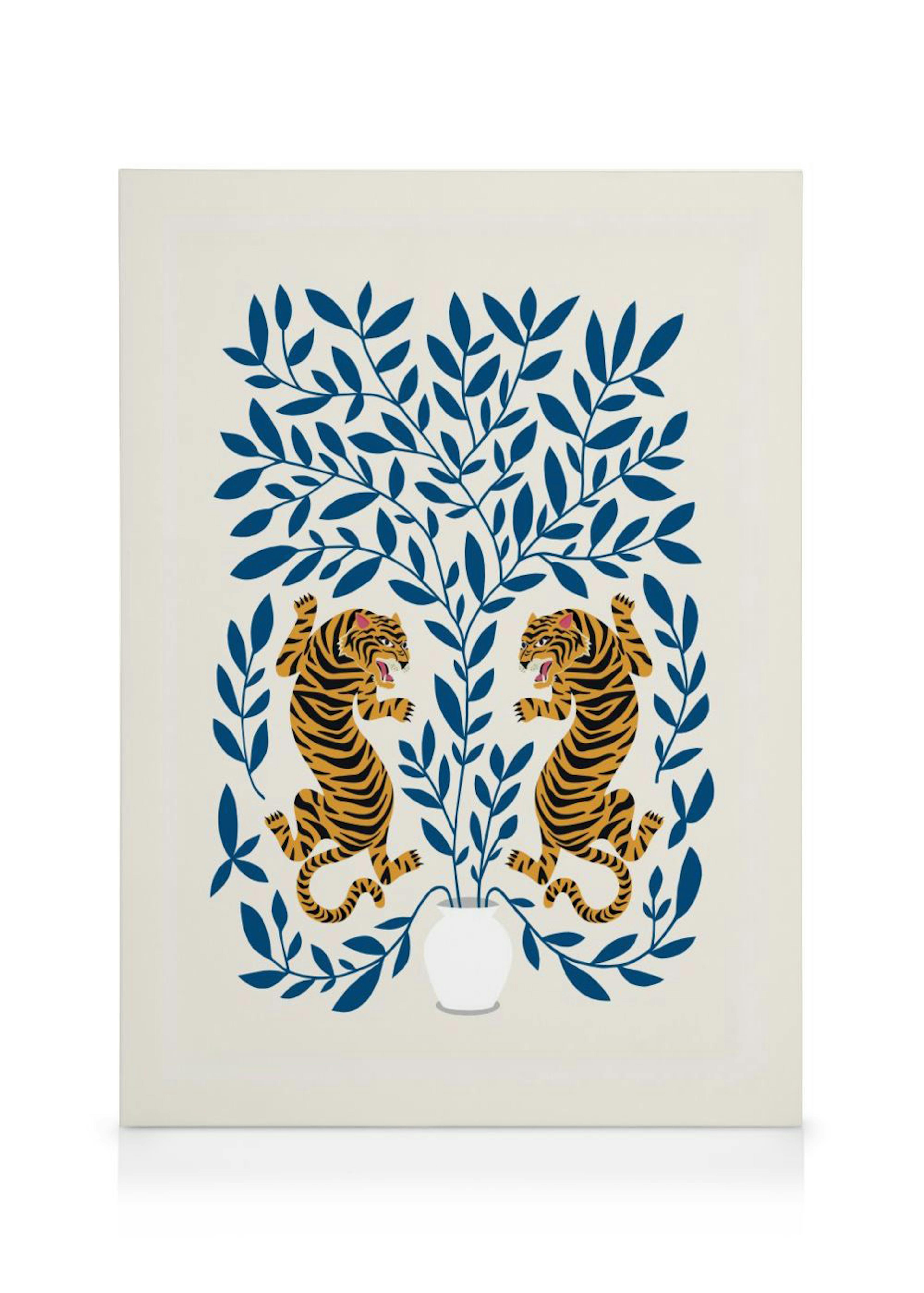 Tiger Illustration No1 Obraz na płótnie 0