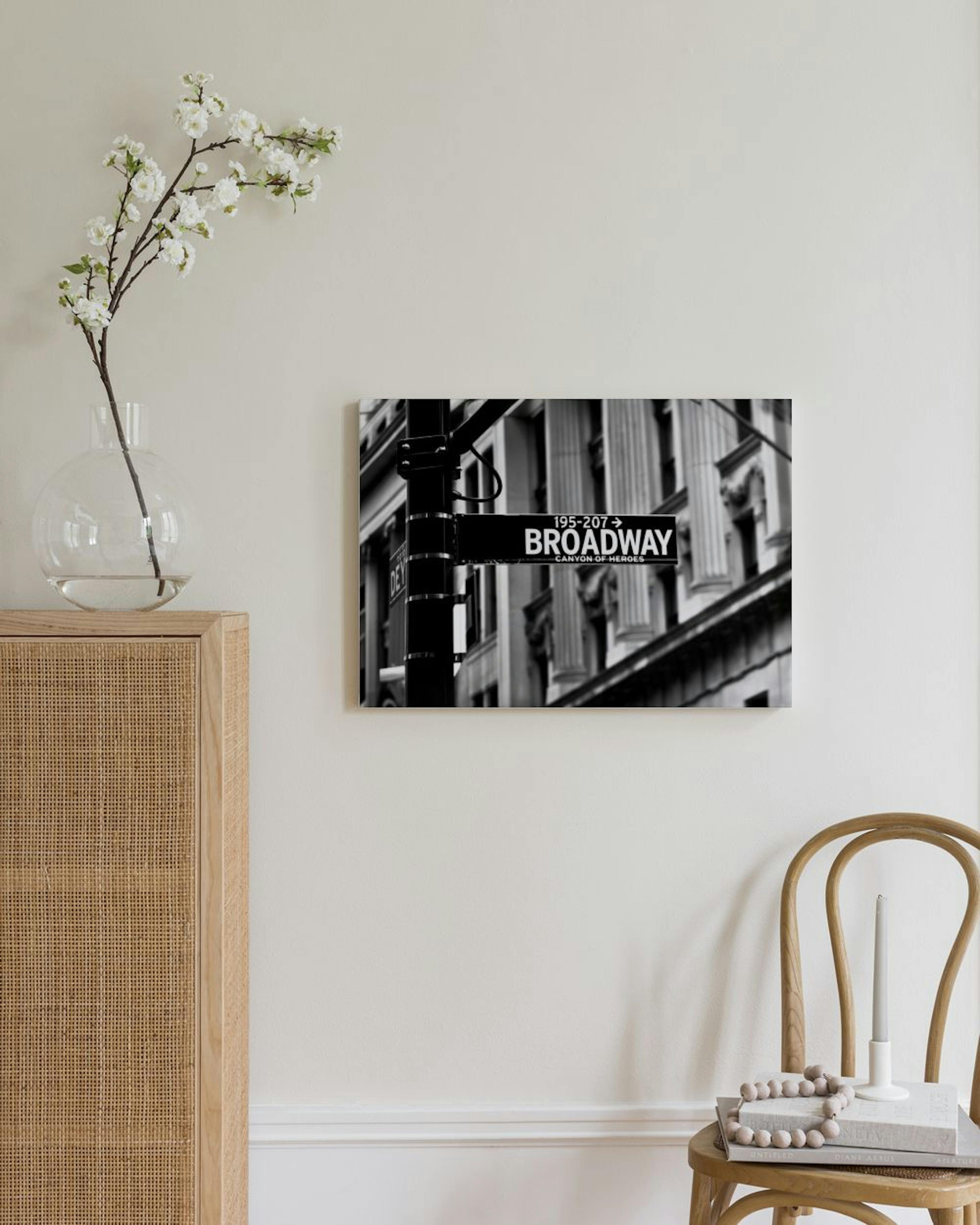 Broadway Sign Toile thumbnail