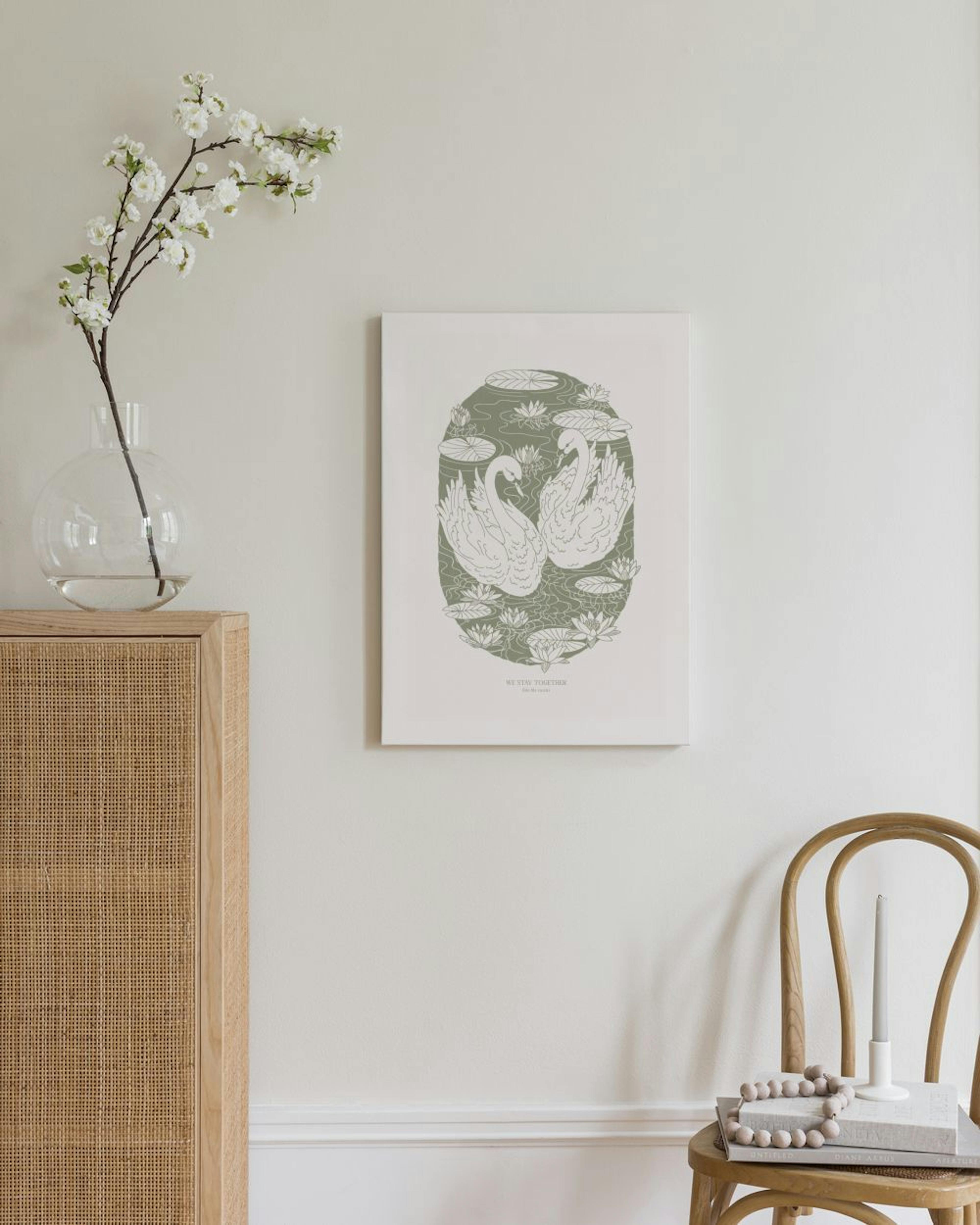 Like The Swans Toile thumbnail