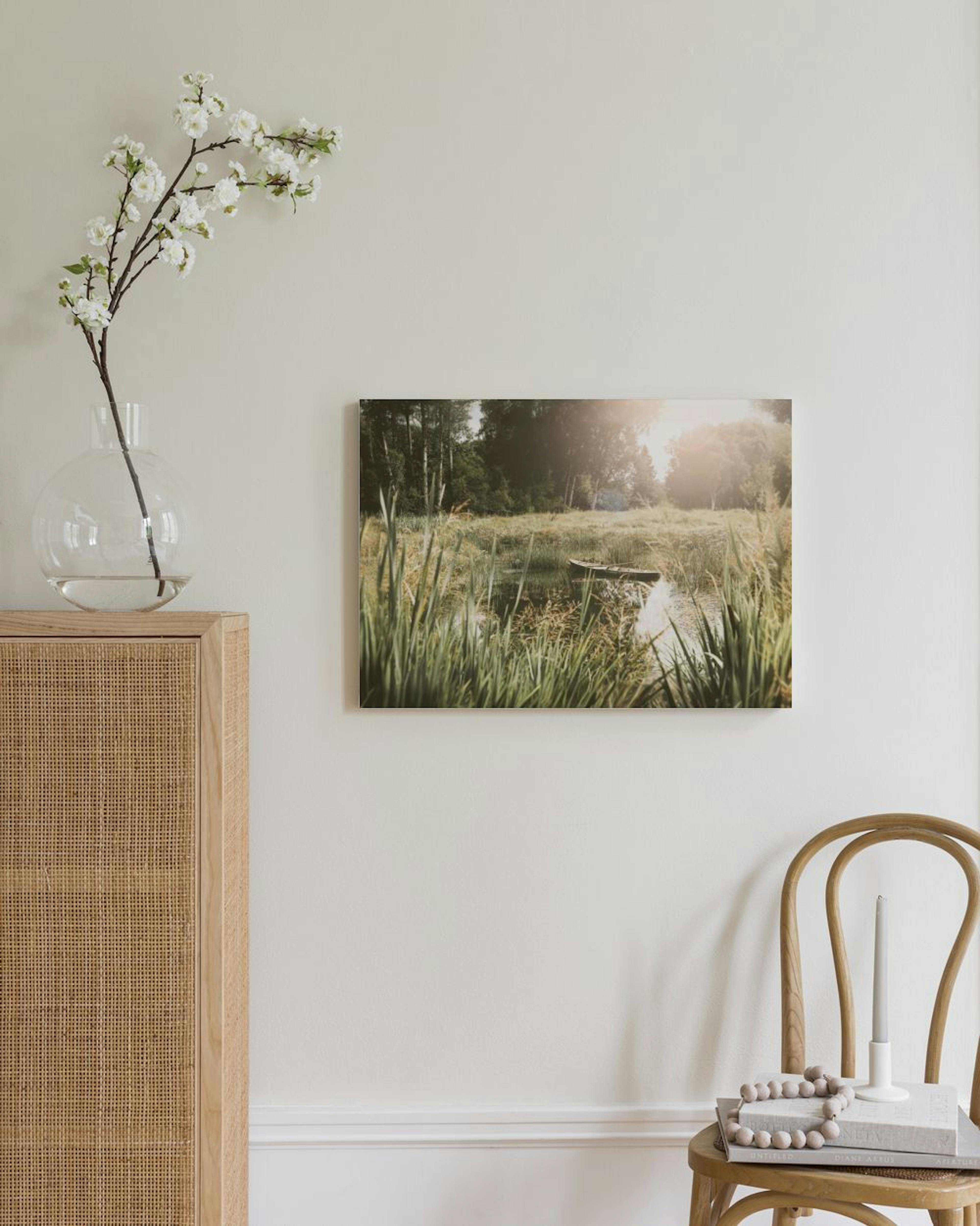 Calm Days by the Lake canvastavla thumbnail