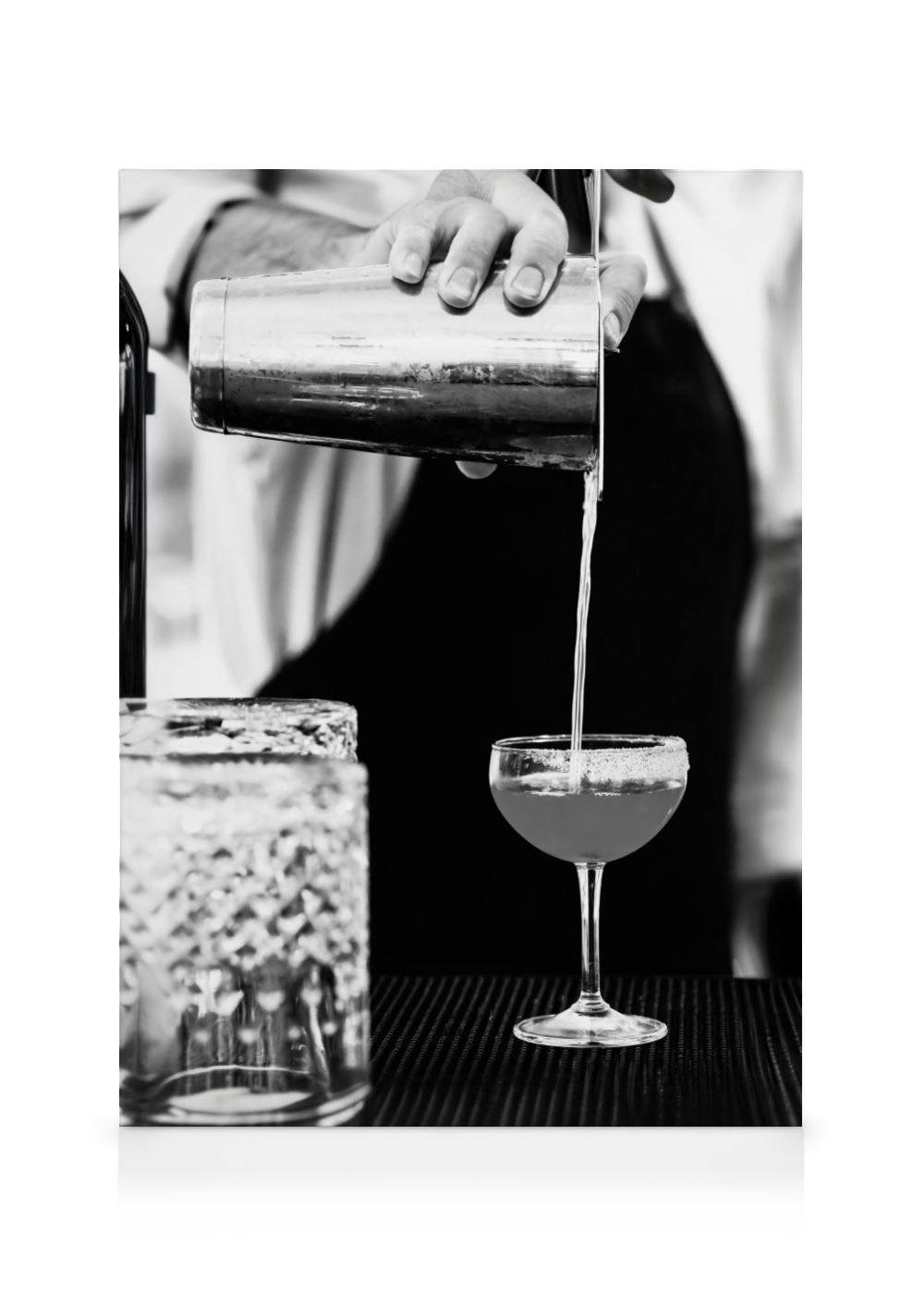 Canvastavlor - Bartender canvastavla (30 x 40 cm - Ekram) - Poster Store