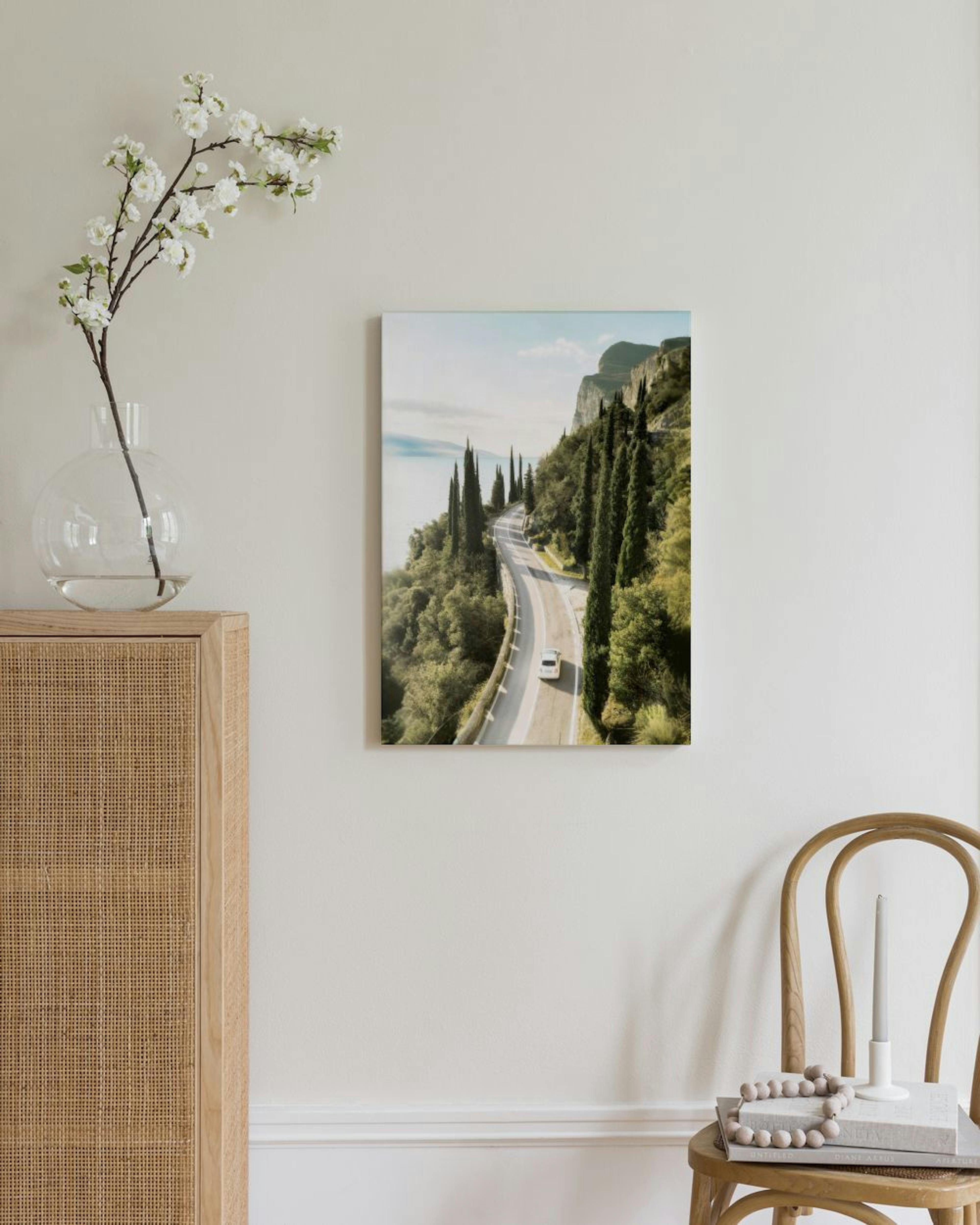 Garda Road Canvas print thumbnail