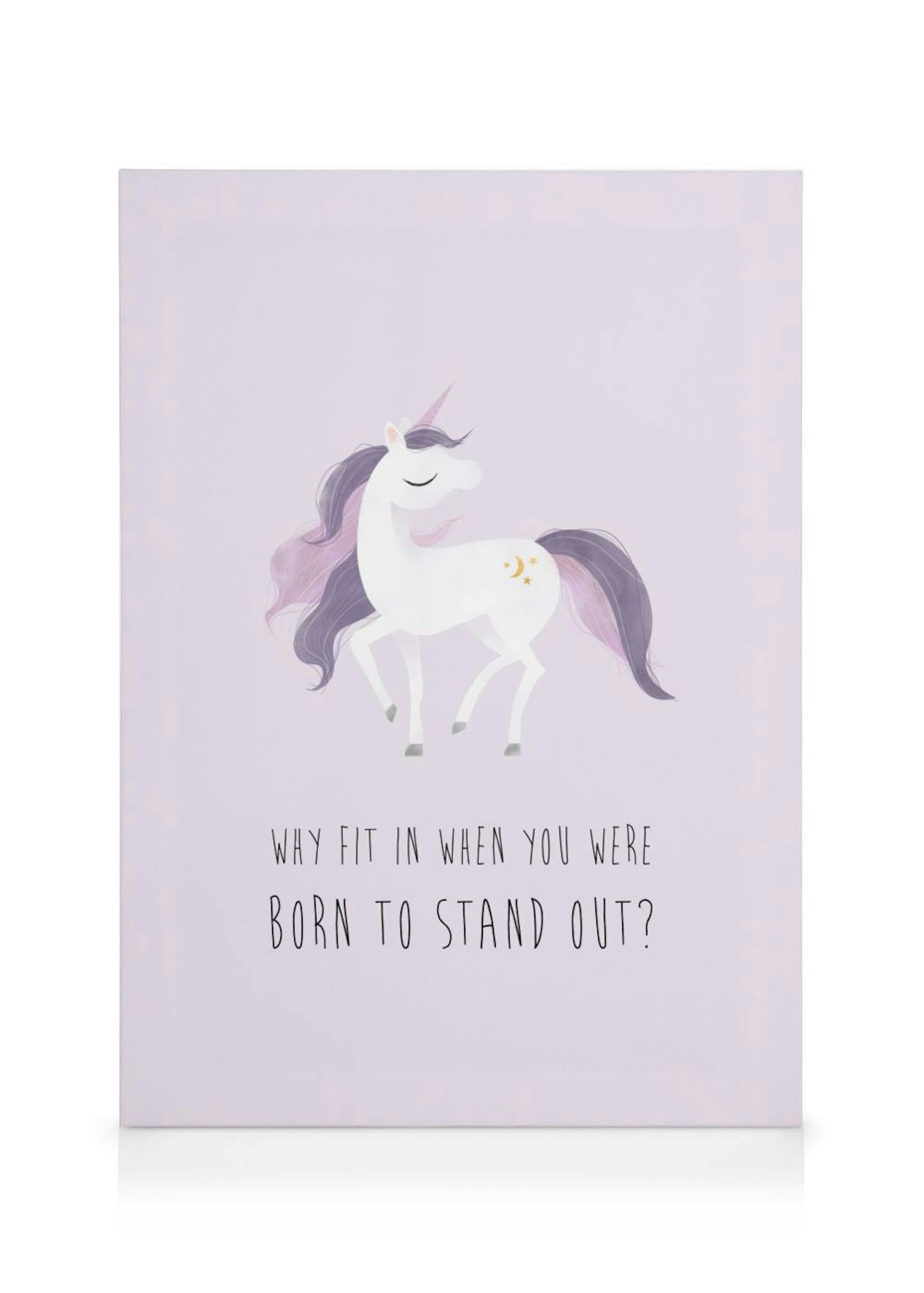 Born to Stand Out Stampa su Tela 0