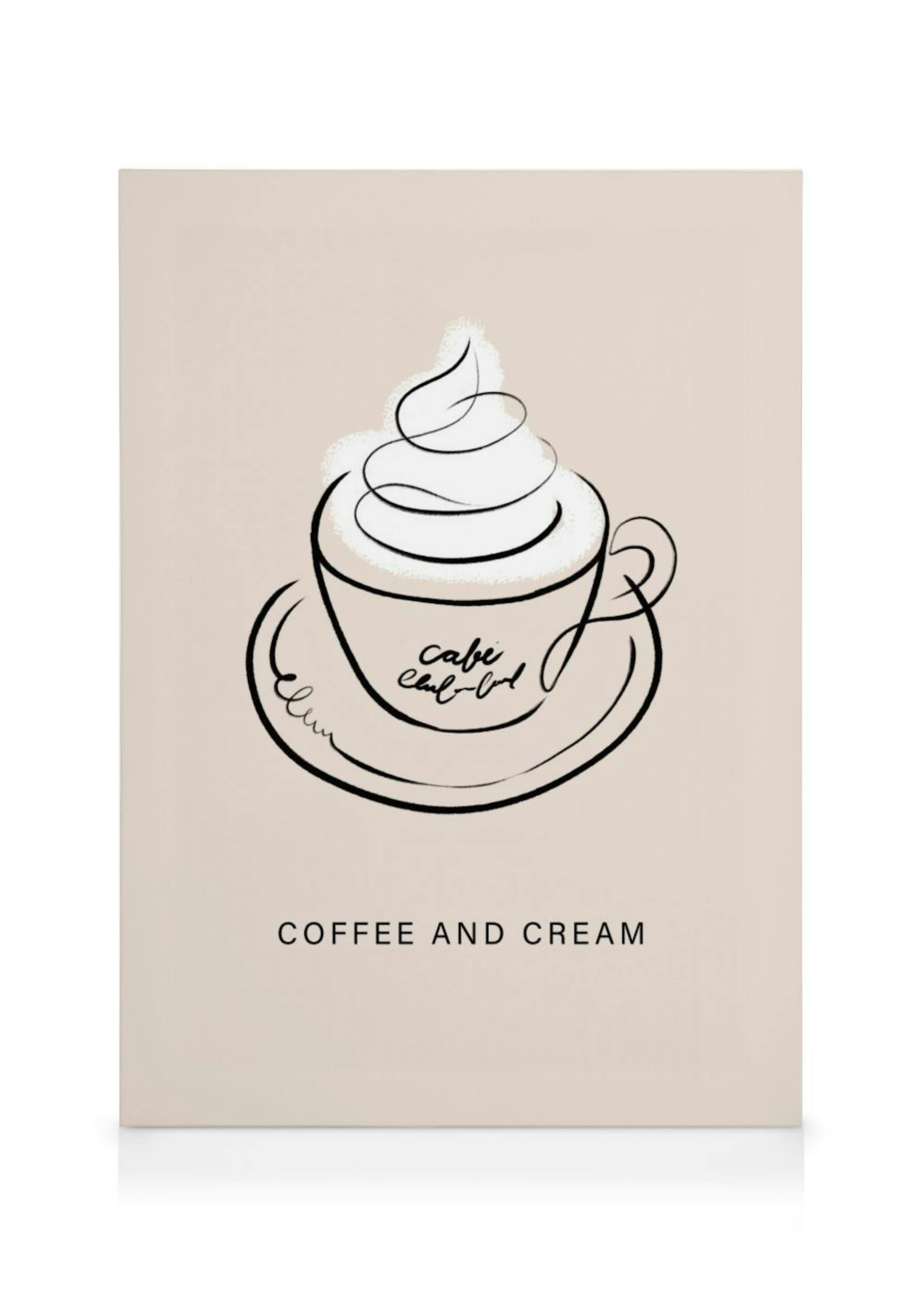 Coffee and Cream Stampa su Tela 0