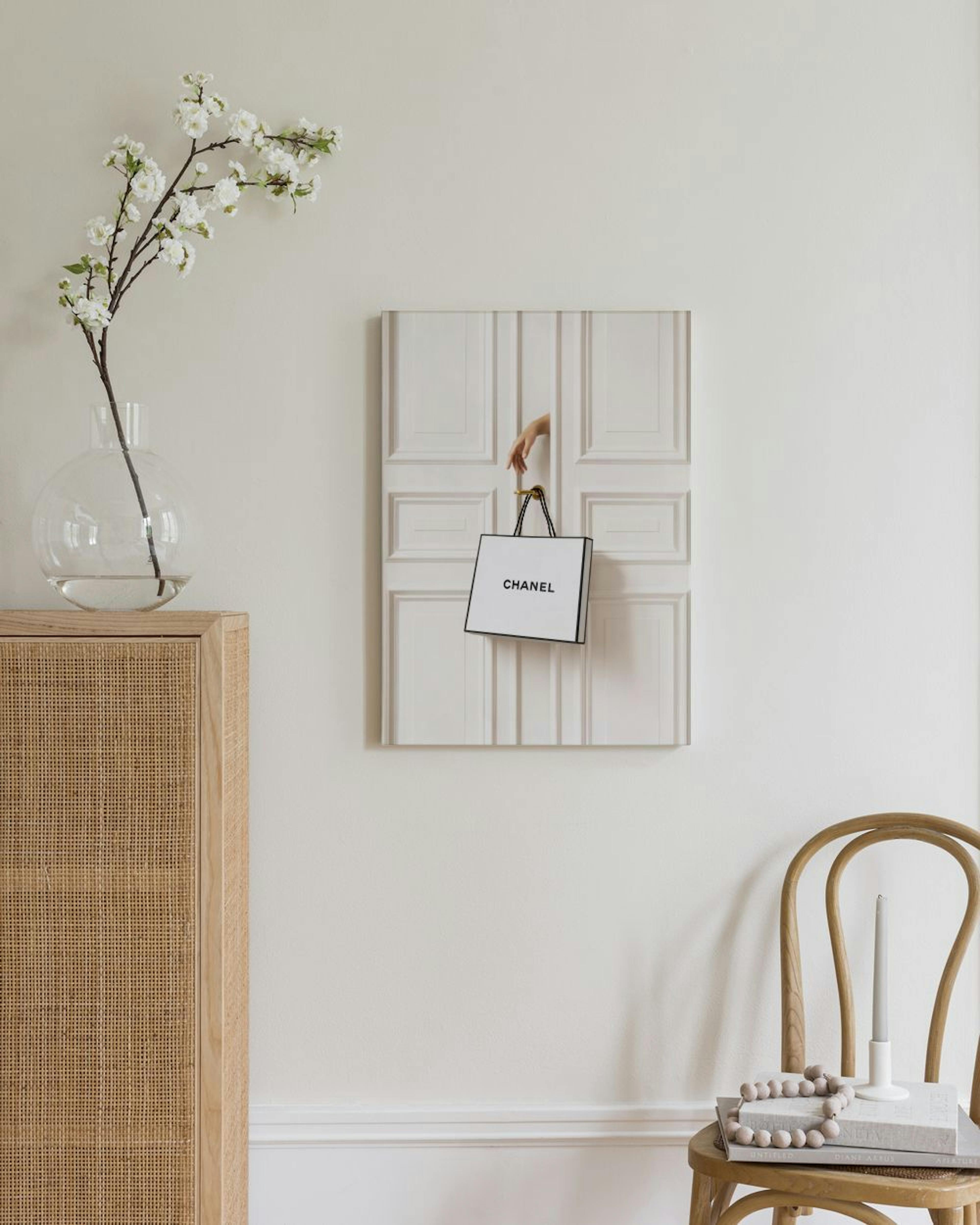 Chanel Bag Canvas Print thumbnail