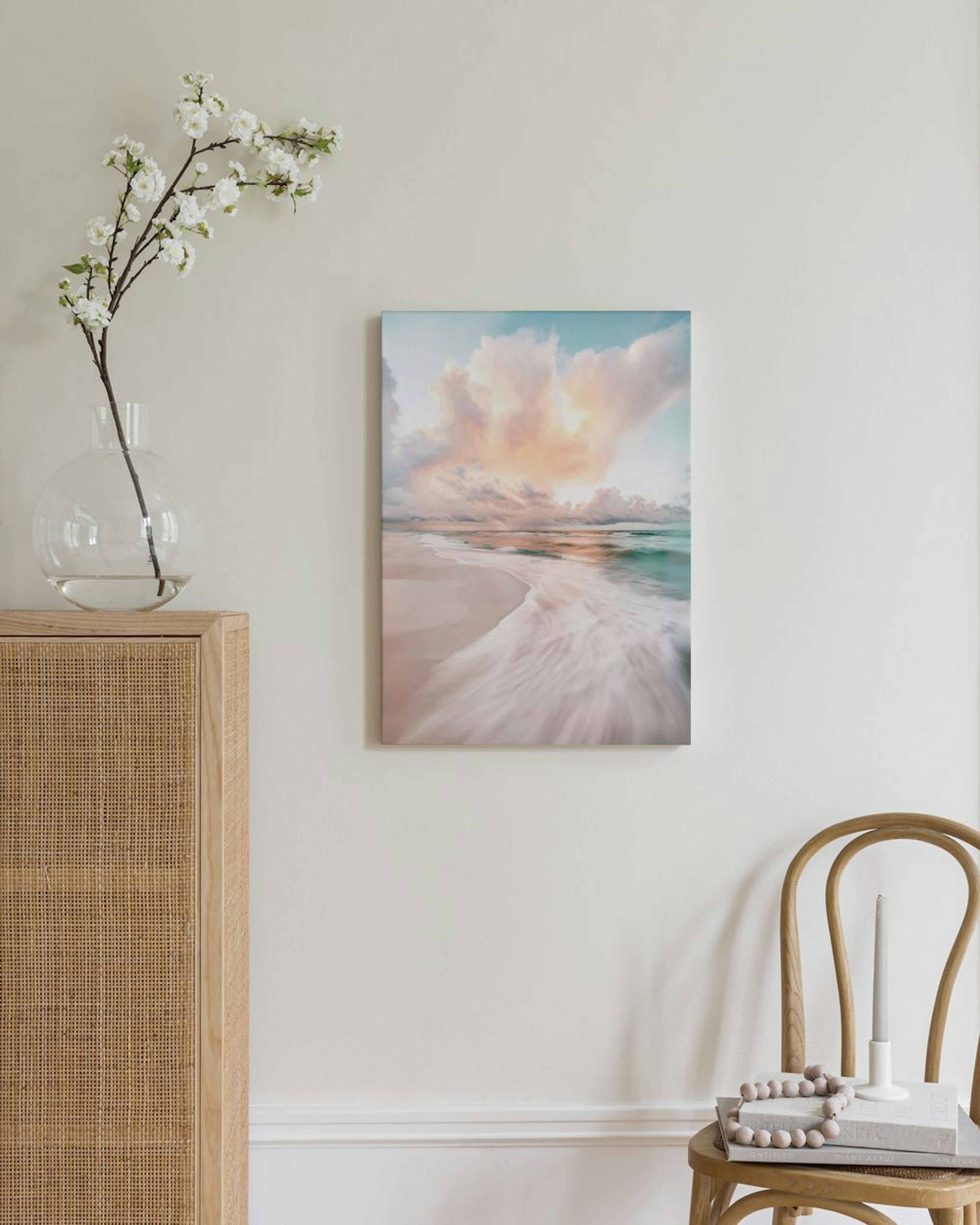 Toile Plage au Coucher du Soleil thumbnail
