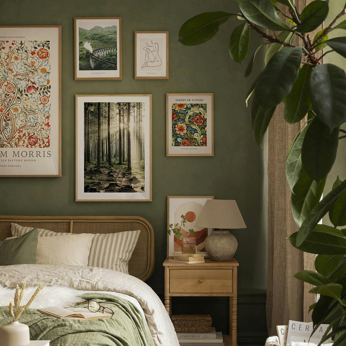 Forest Blossom tauluseinä (ONE SIZE) - Poster Store