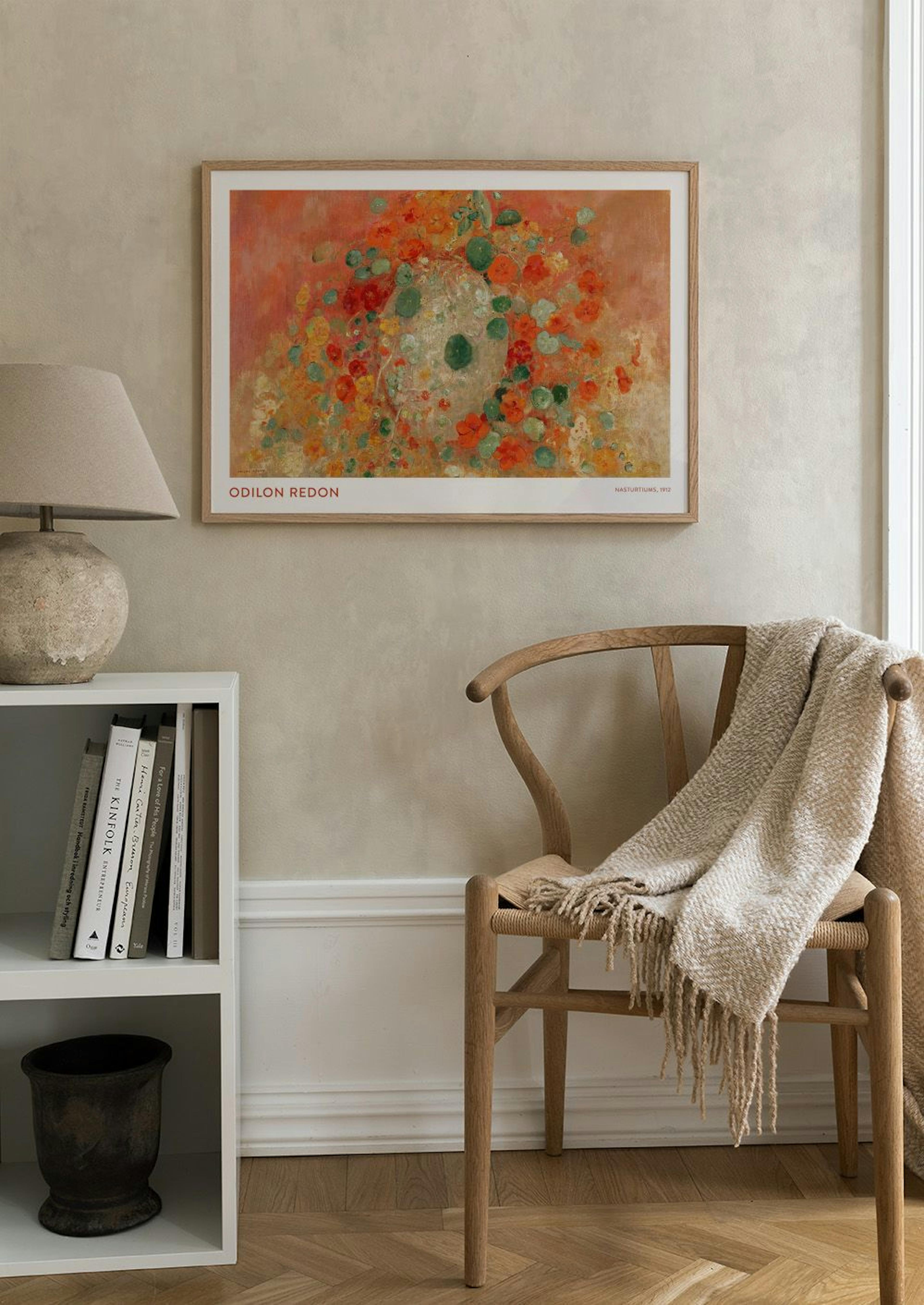 Odilon Redon - Nasturtier Plakat thumbnail