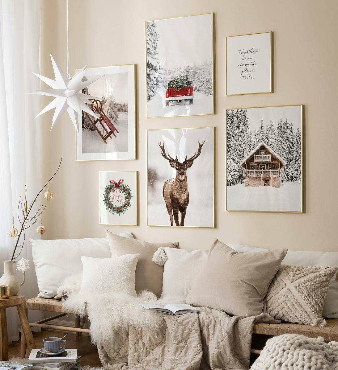 Winter Corner fotowand (ONE SIZE) - Poster Store